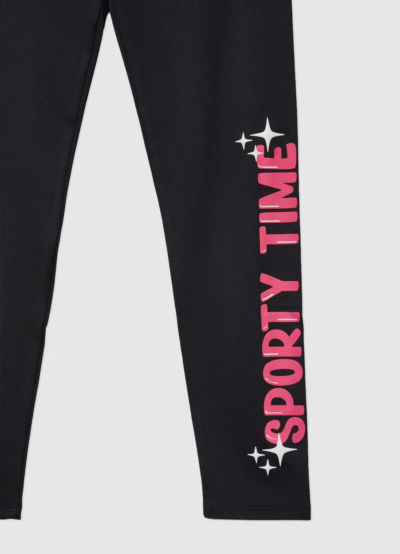 Leggings con scritta laterale - Image 3
