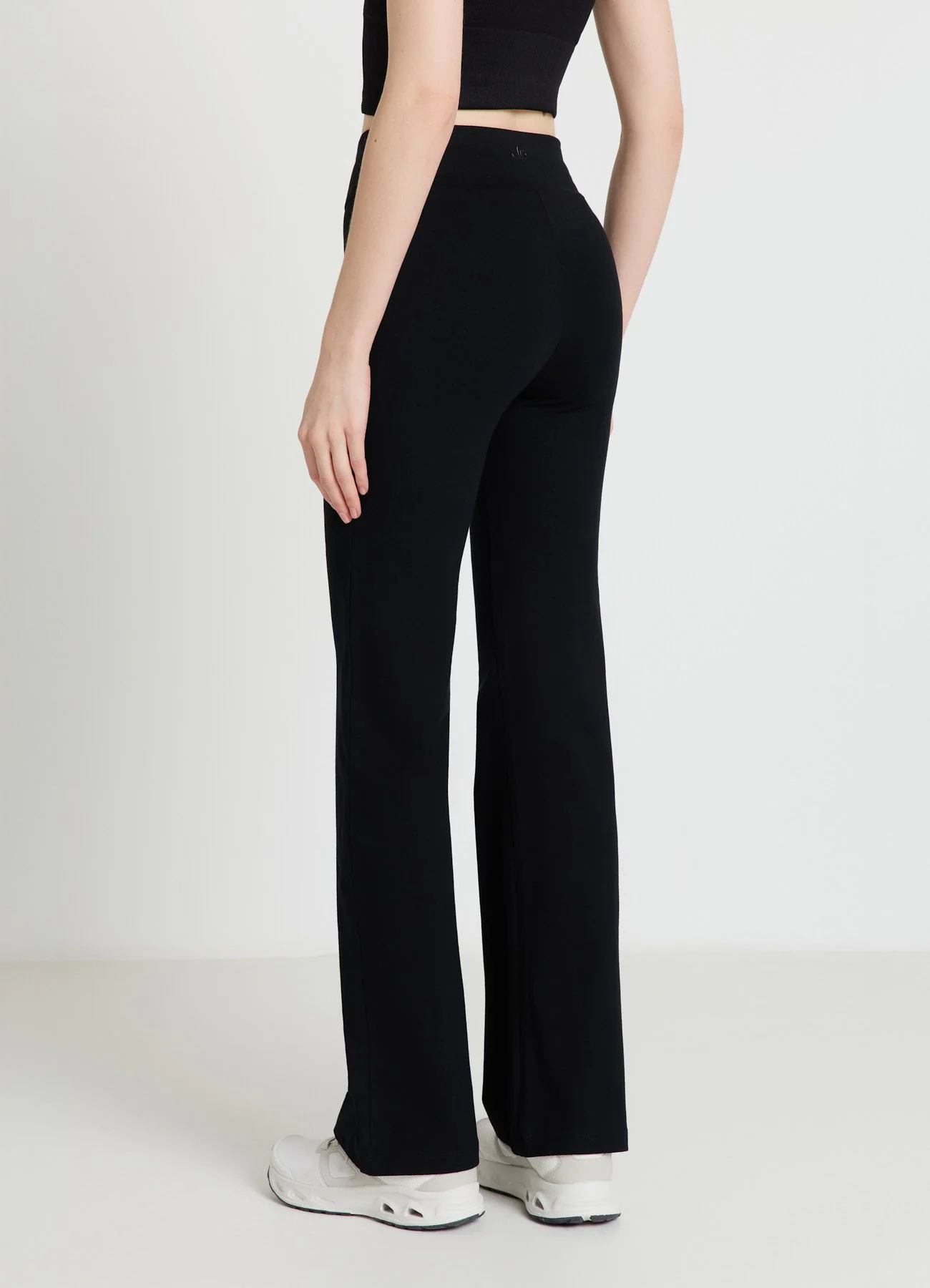 Leggings flare a tinta unita - Image 2