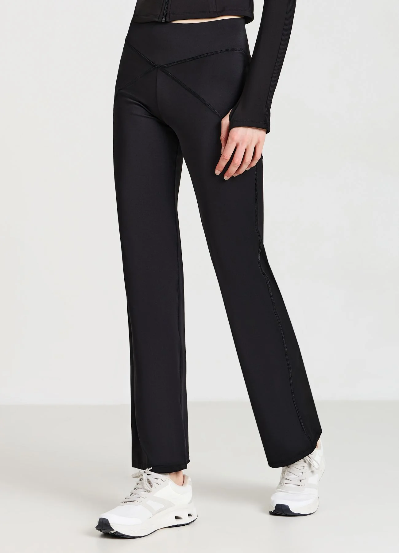 Leggings lungo con cuciture