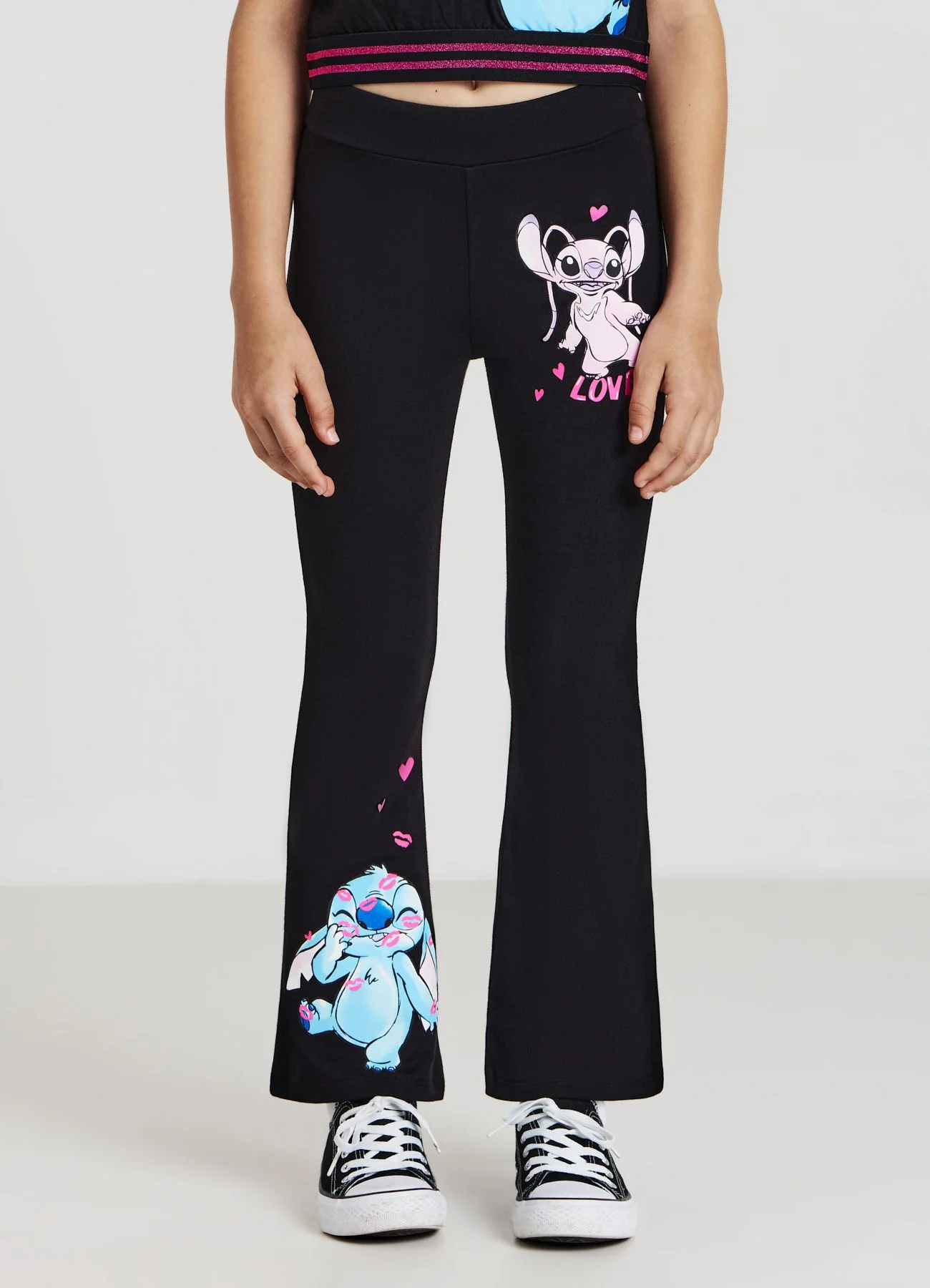 Leggings lungo con stampa Stitch