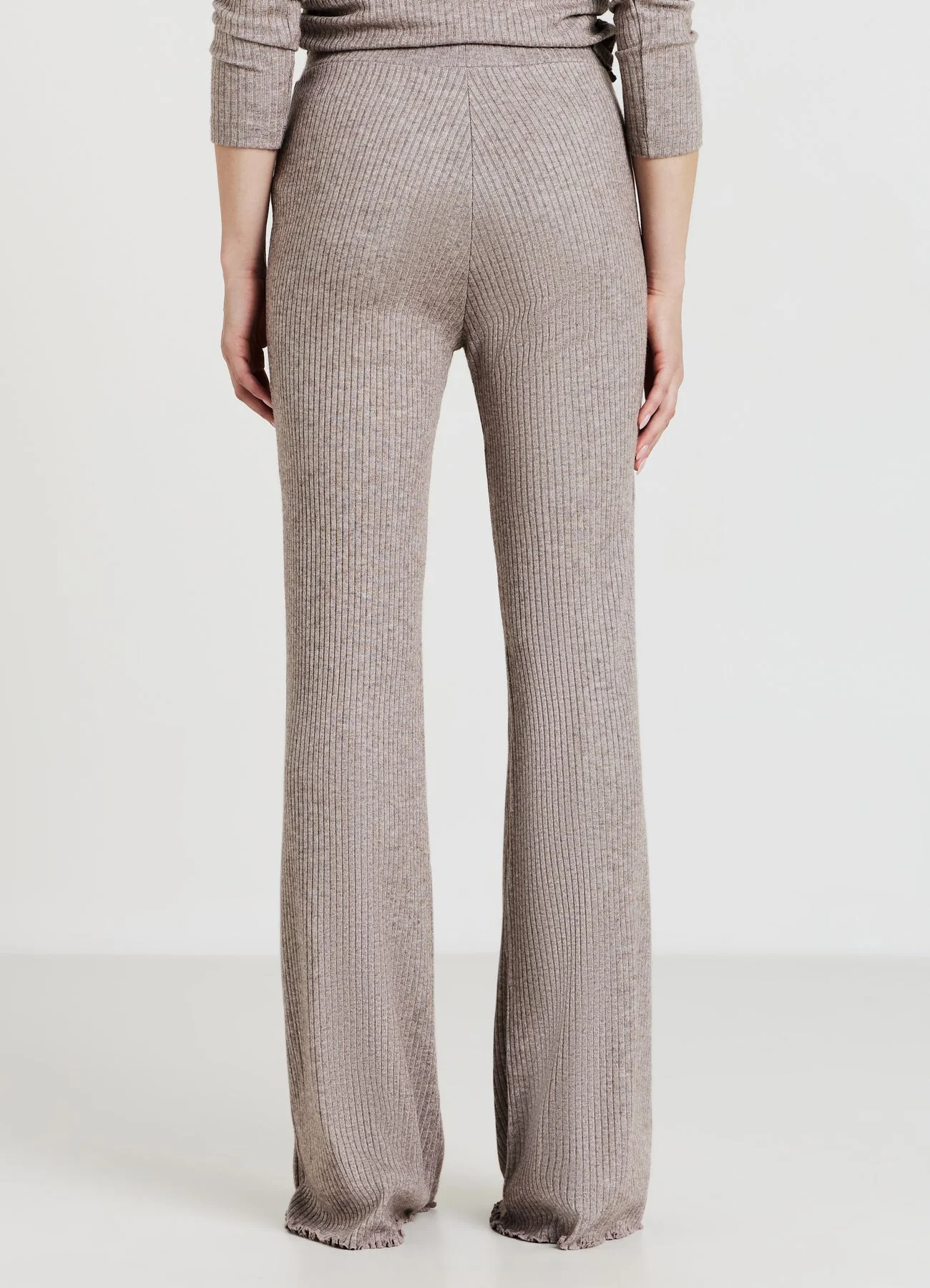 Leggings zampa a costine - Image 3