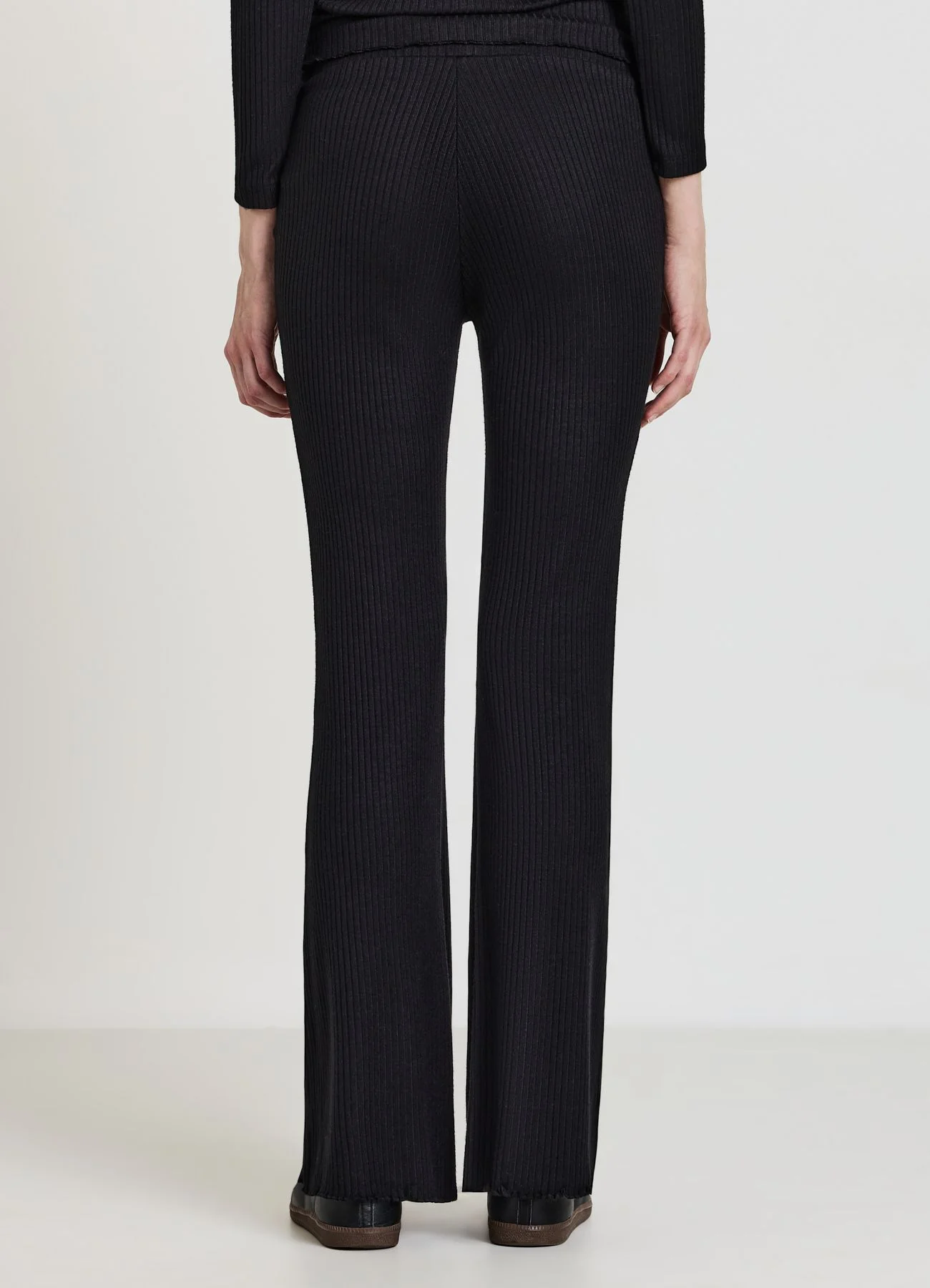 Leggings zampa a costine - Image 2