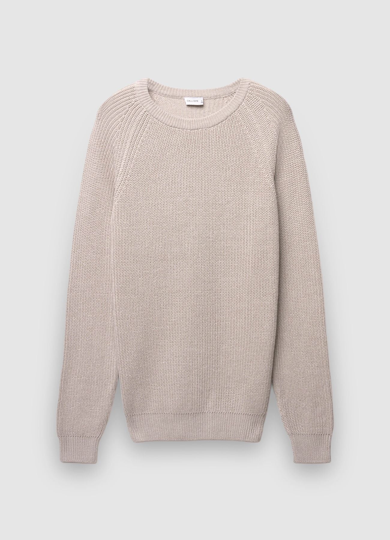 Maglia a coste con maniche raglan - Image 5