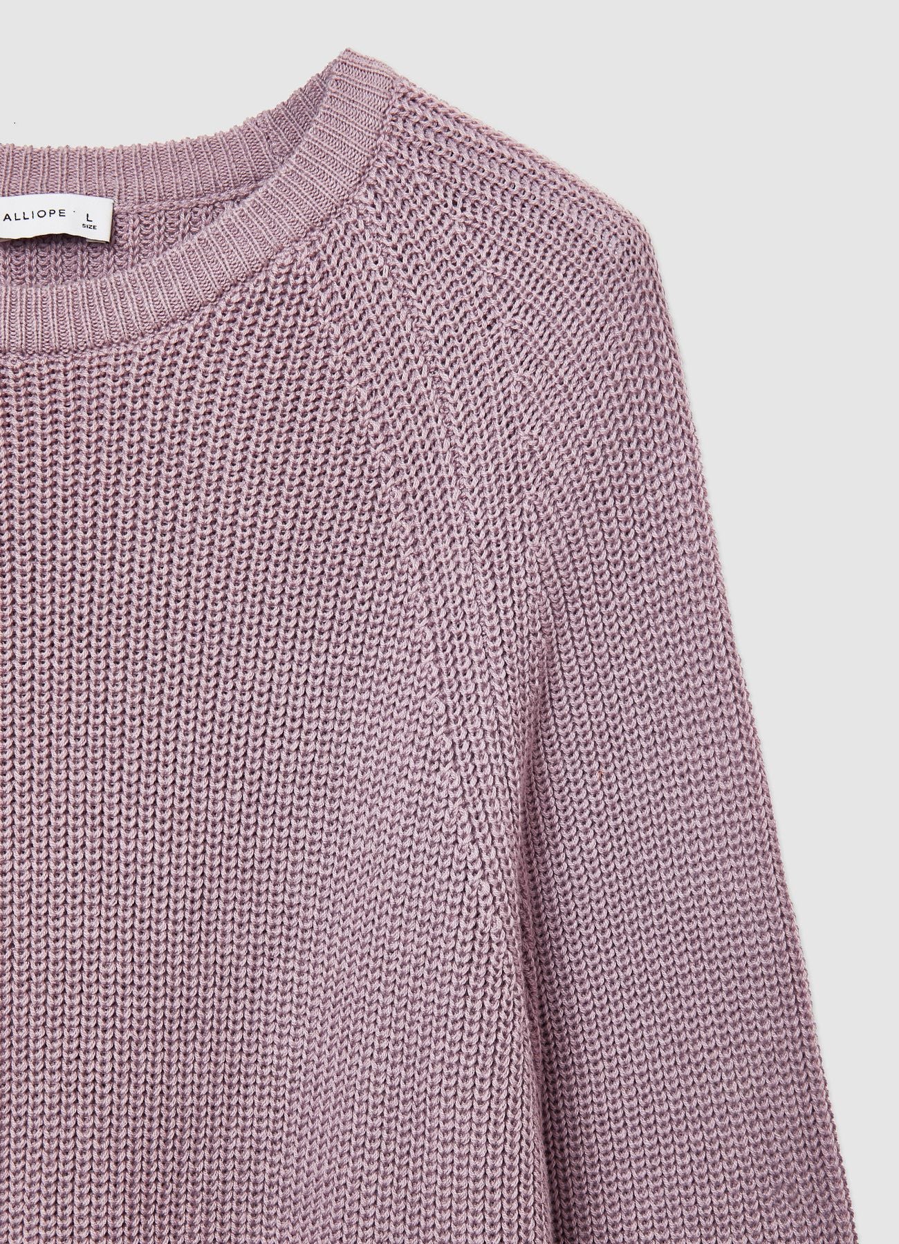 Maglia a coste con maniche raglan - Image 5
