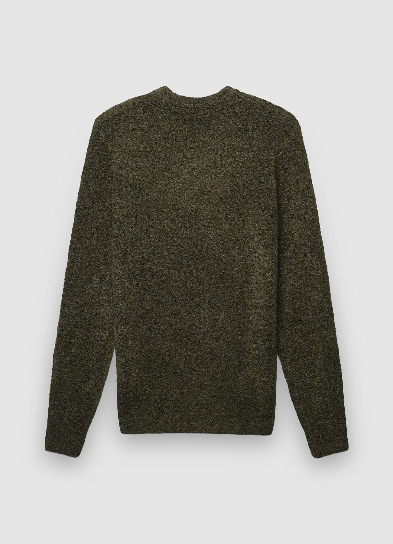 Maglia bouclé a tinta unita - Image 4