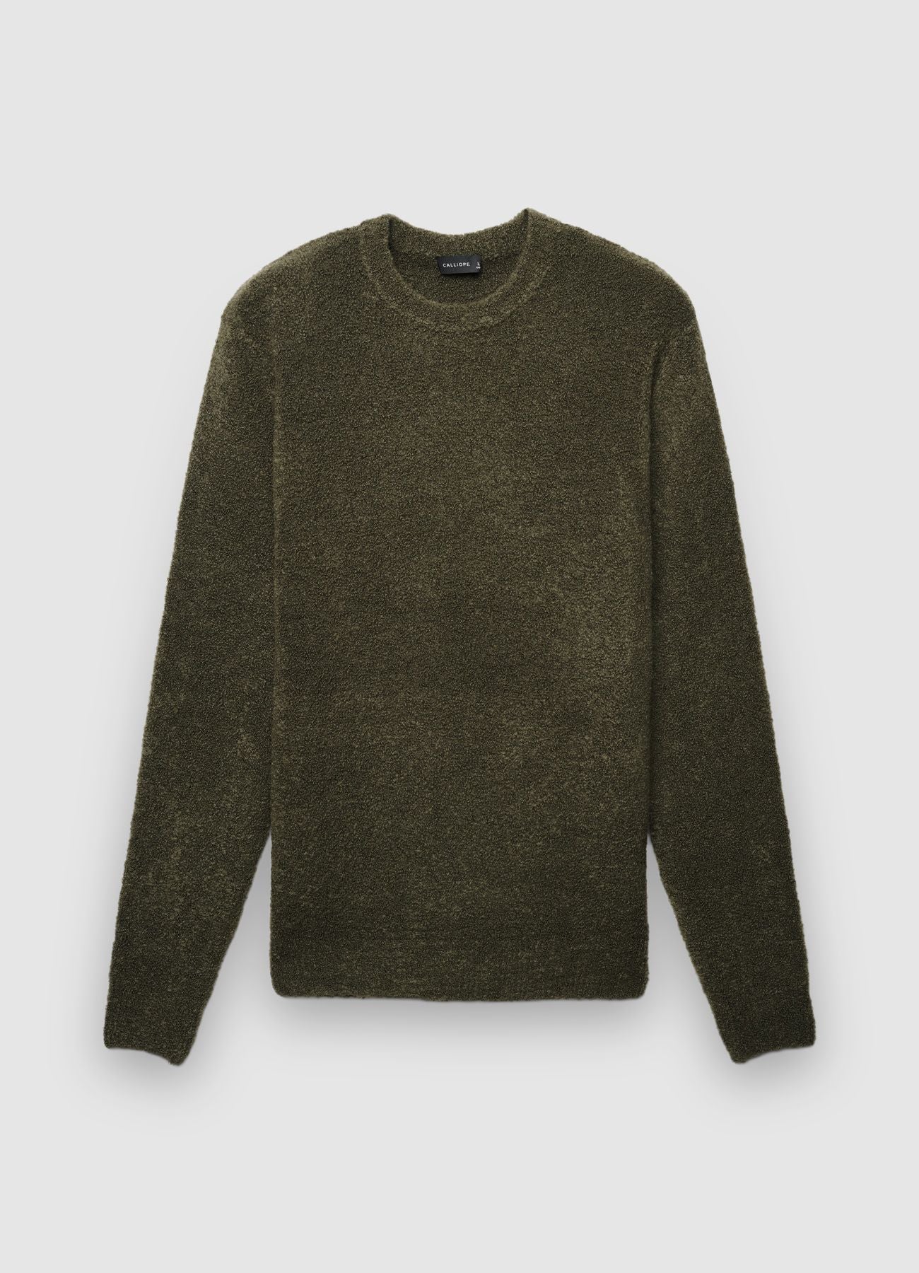 Maglia bouclé a tinta unita - Image 6
