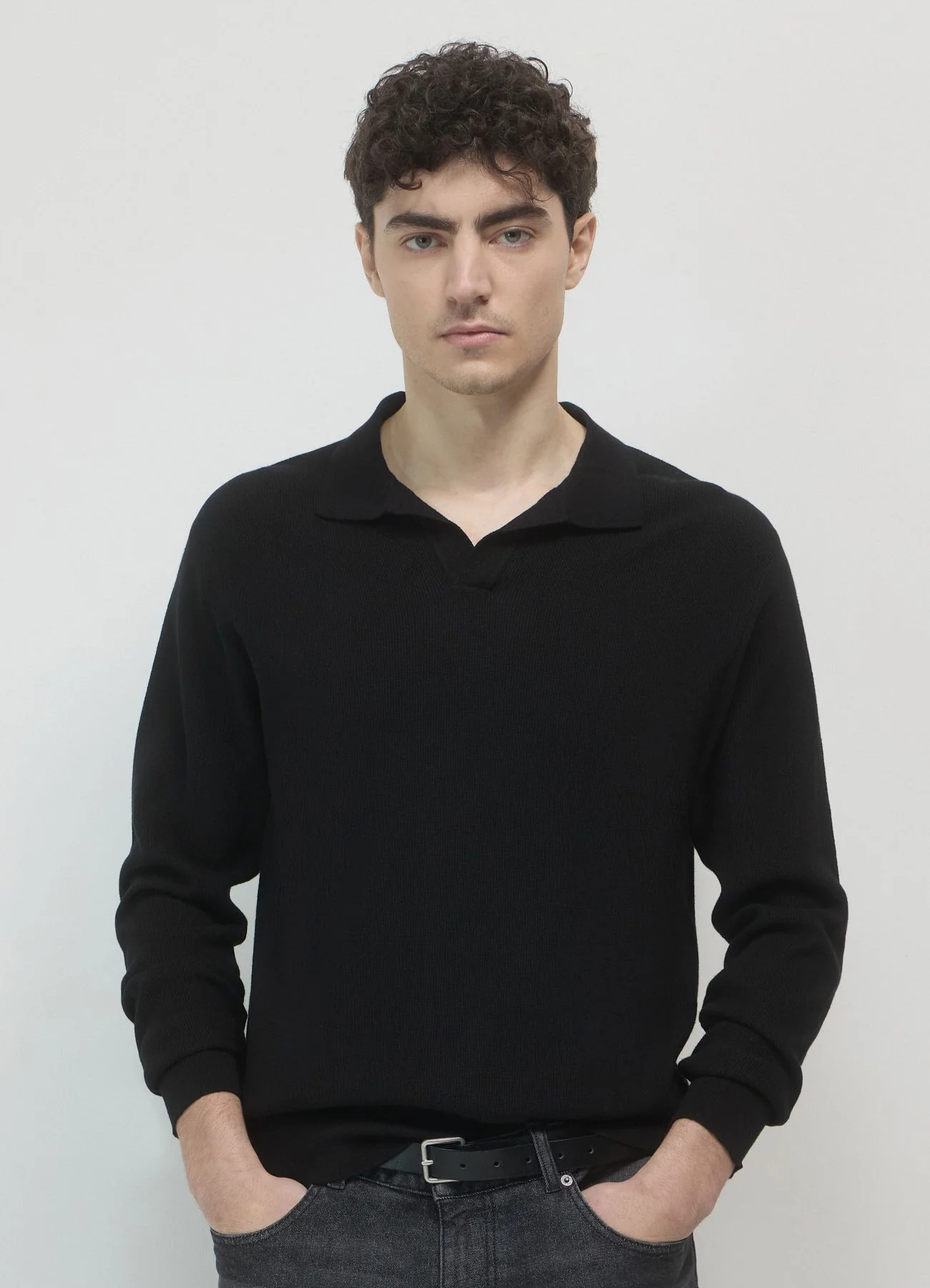 Maglia colletto a camicia - Image 2