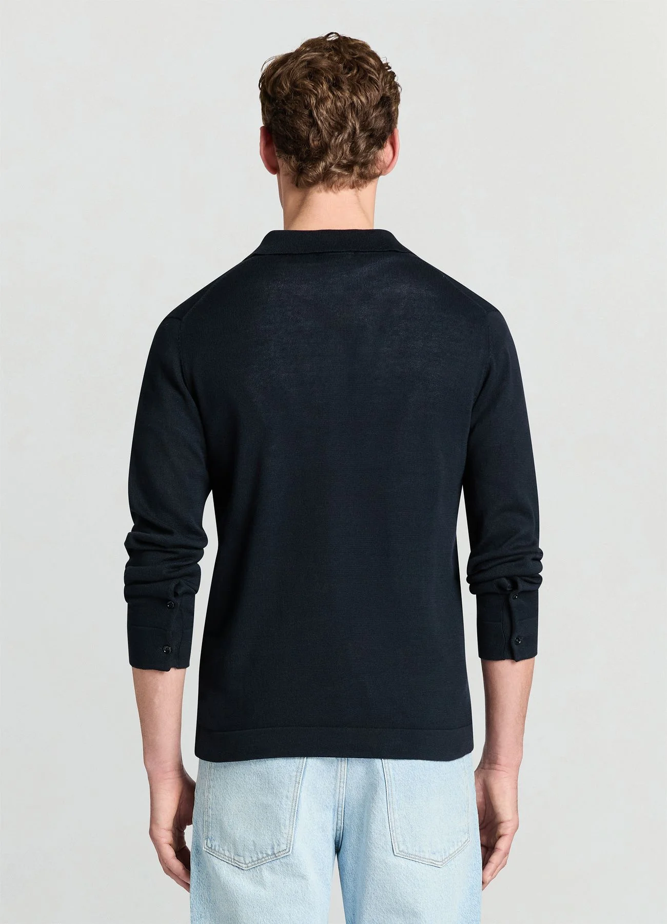 Maglia con bottoni e colletto - Image 3