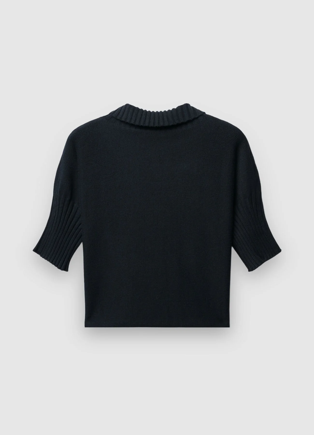 Maglia con collo cratere e maniche 3/4 - Image 4