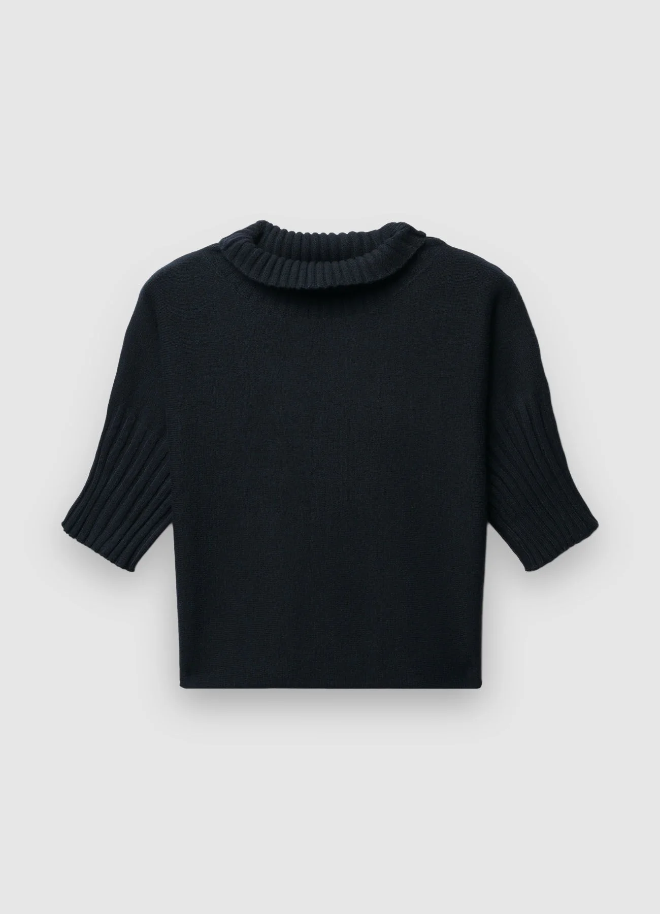 Maglia con collo cratere e maniche 3/4 - Image 5