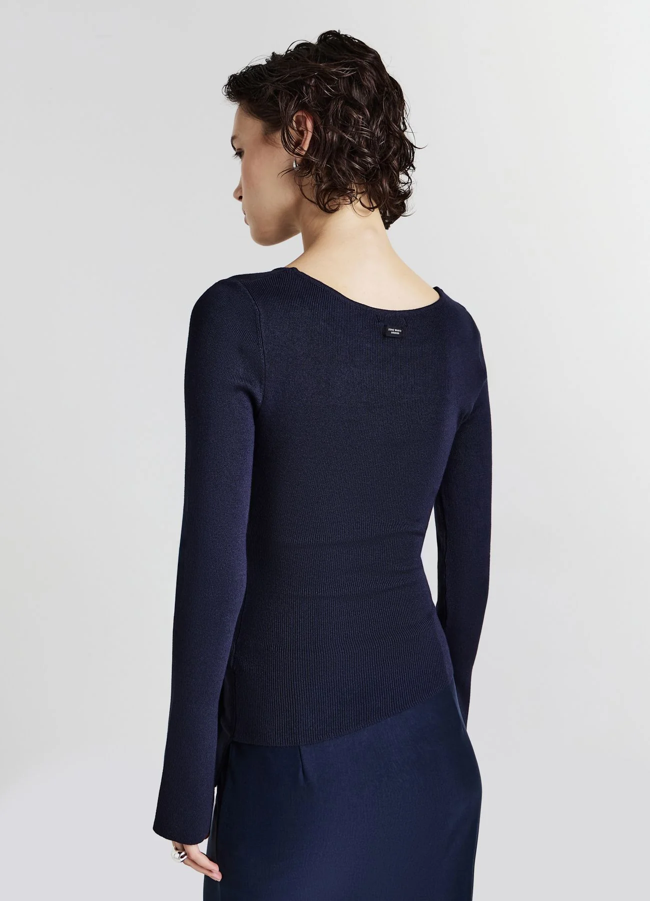 Maglia con drappeggio - Image 2