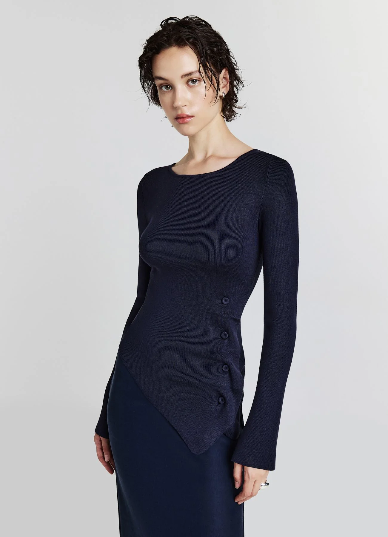 Maglia con drappeggio - Image 8