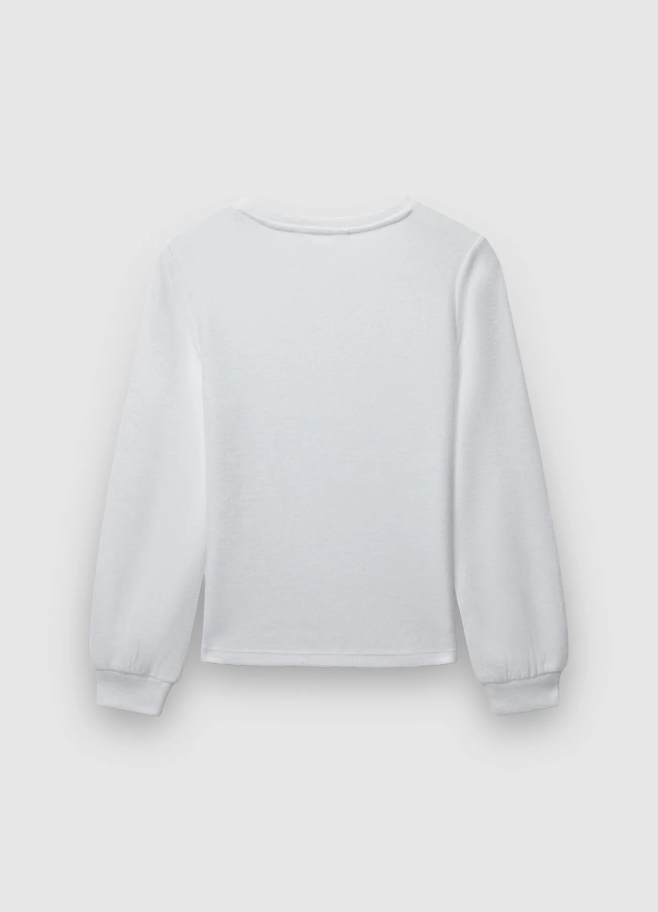 Maglia con perle applicate