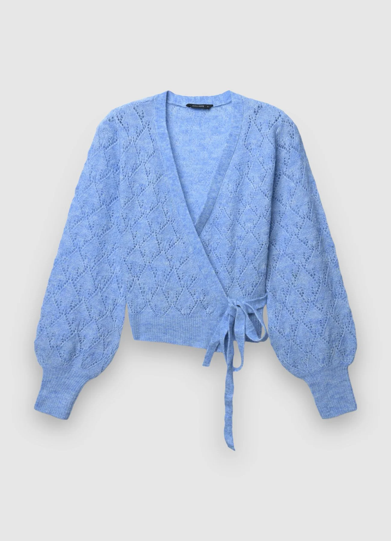 Maglia con scollo a V e nodo - Image 5