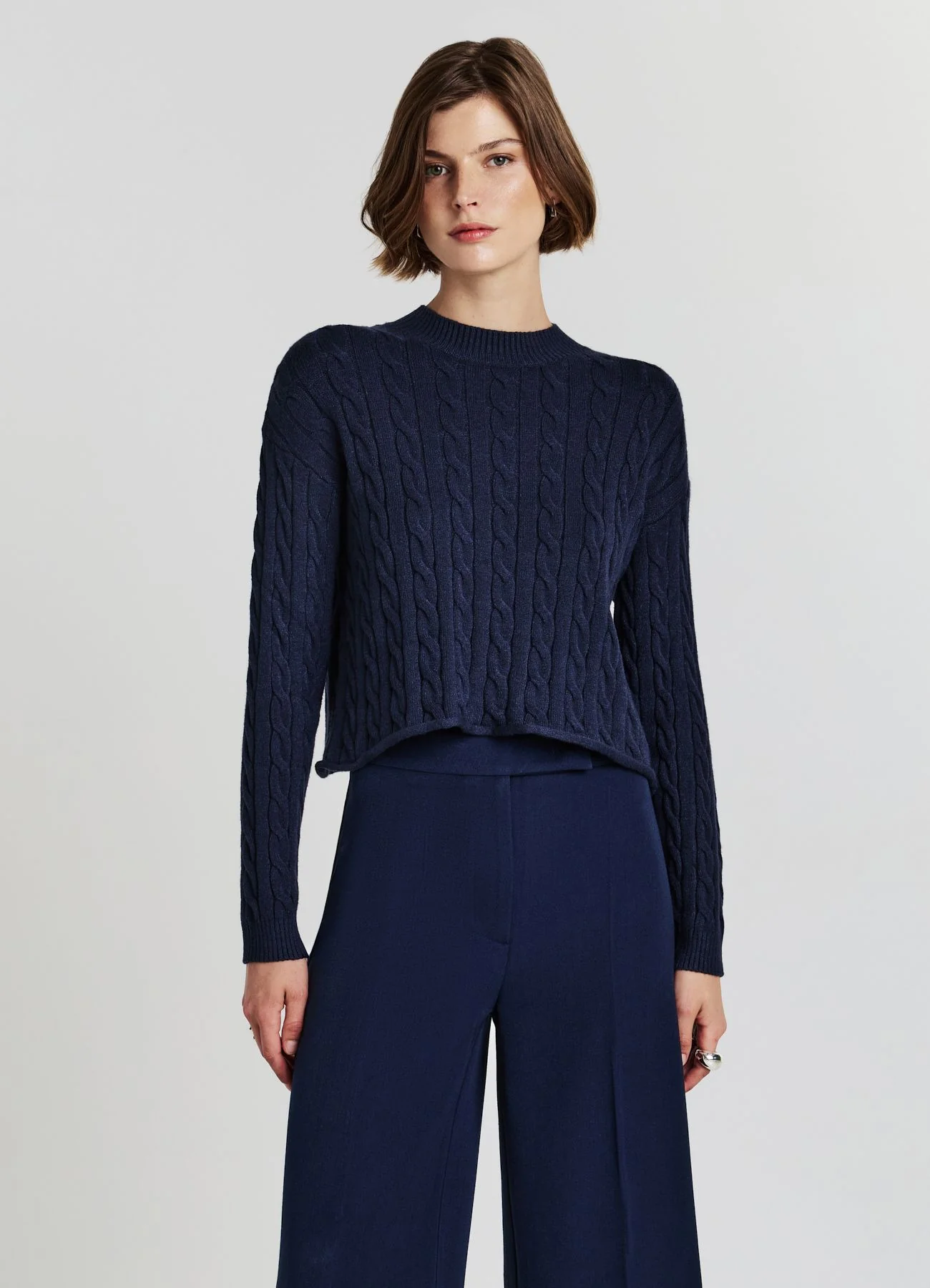Maglia crop con trecce - Image 3