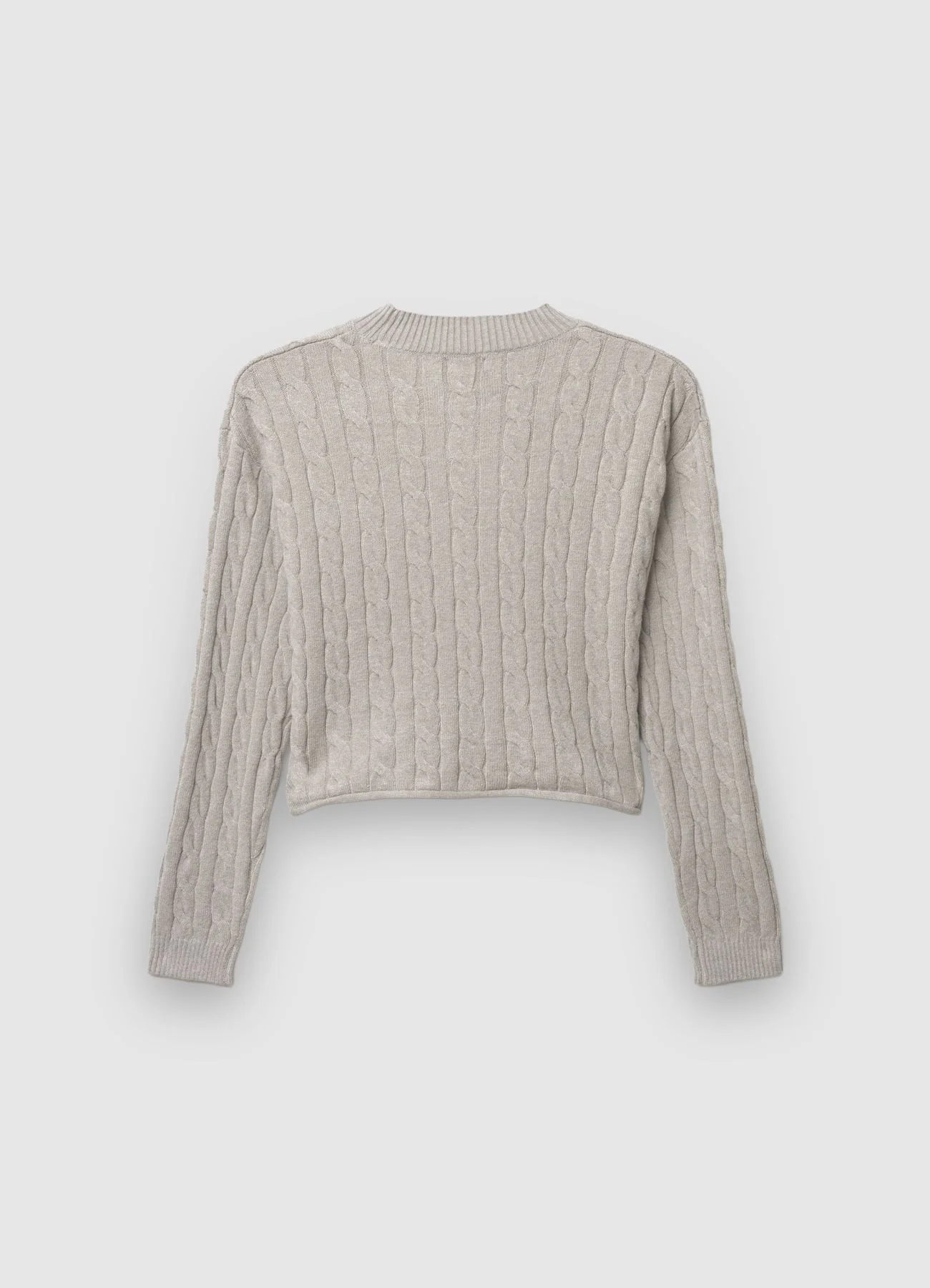 Maglia crop con trecce - Image 5