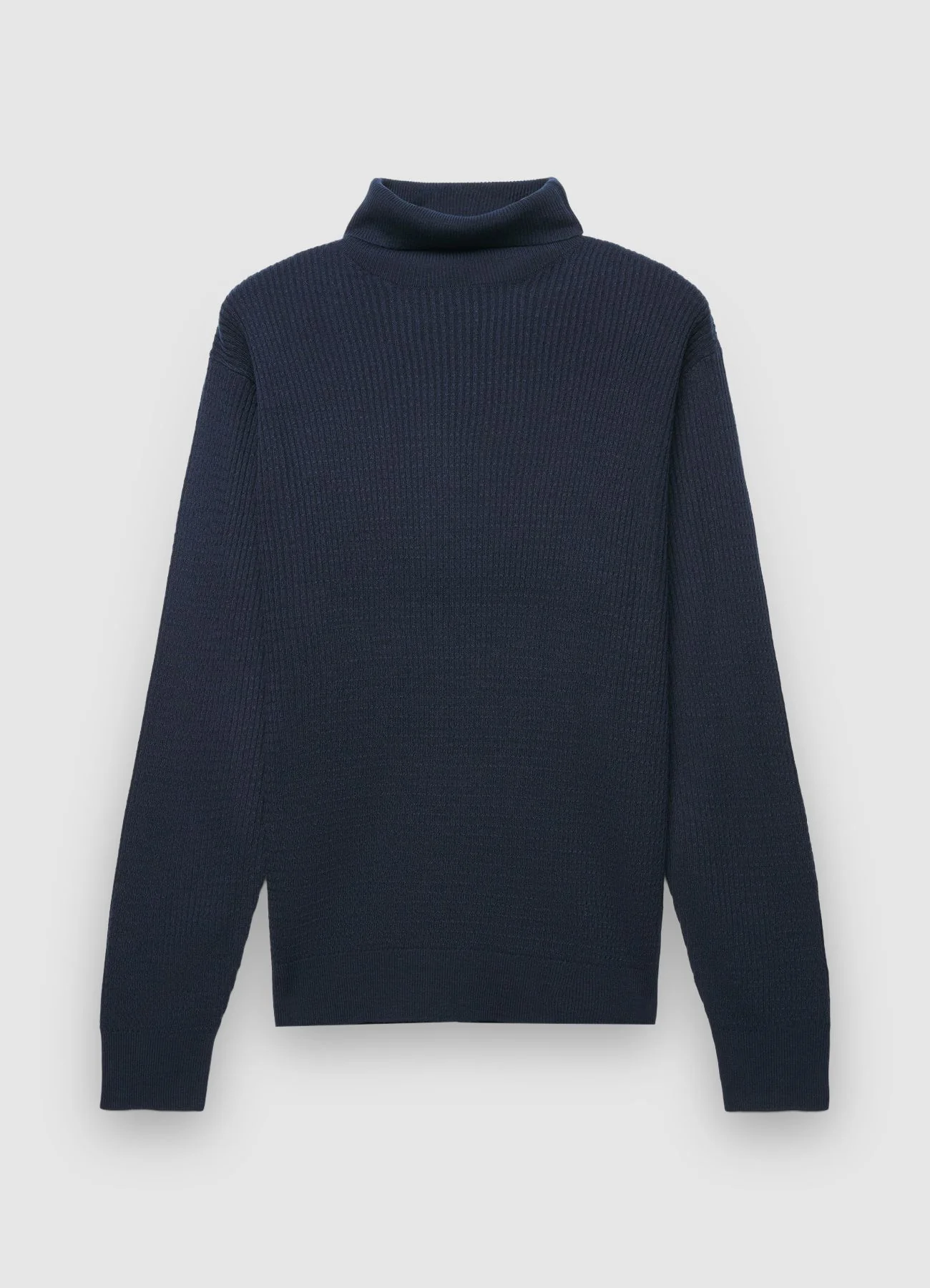 Maglia dolcevita a trama waffle - Image 4