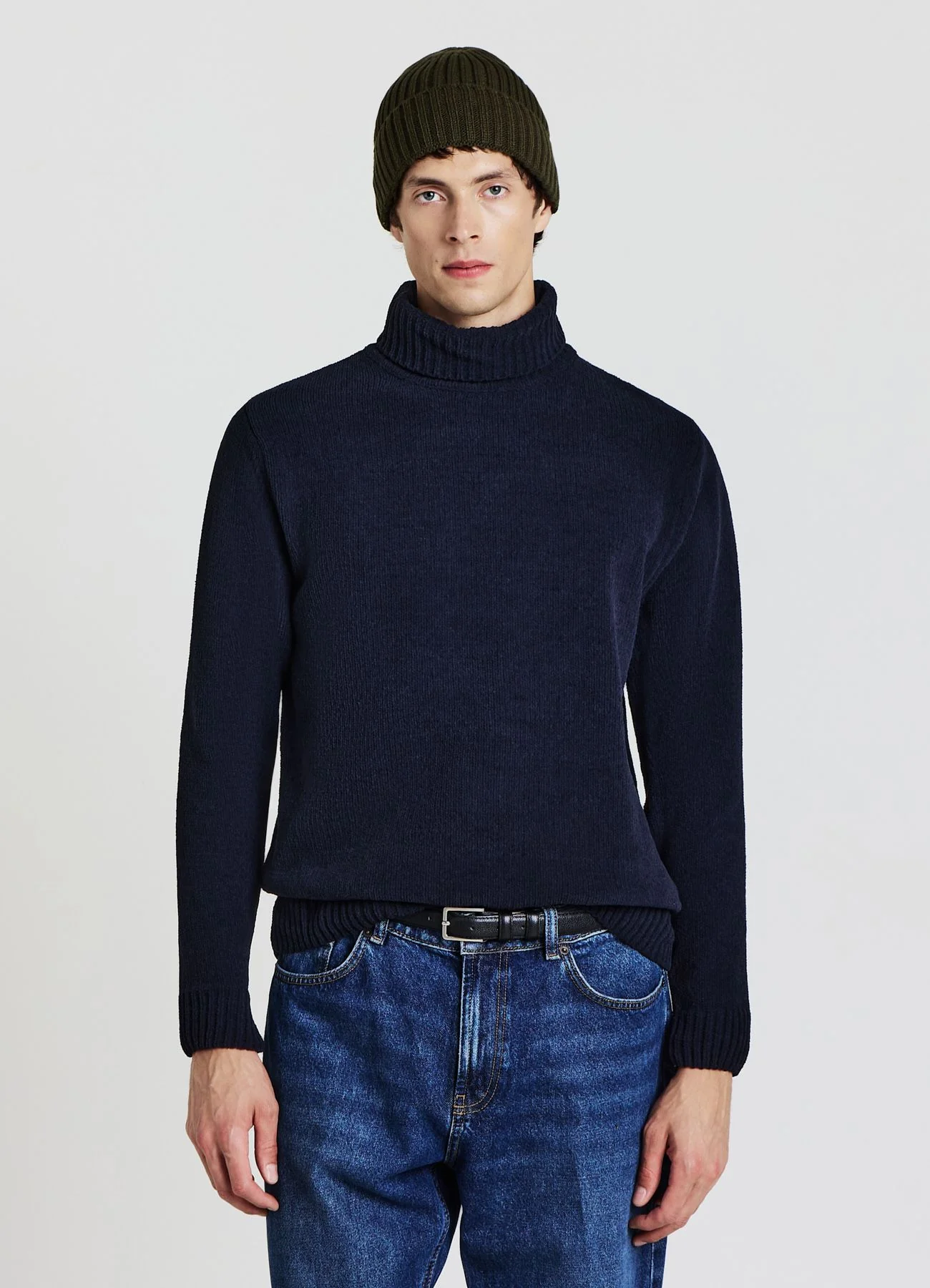Maglia dolcevita in ciniglia - Image 4