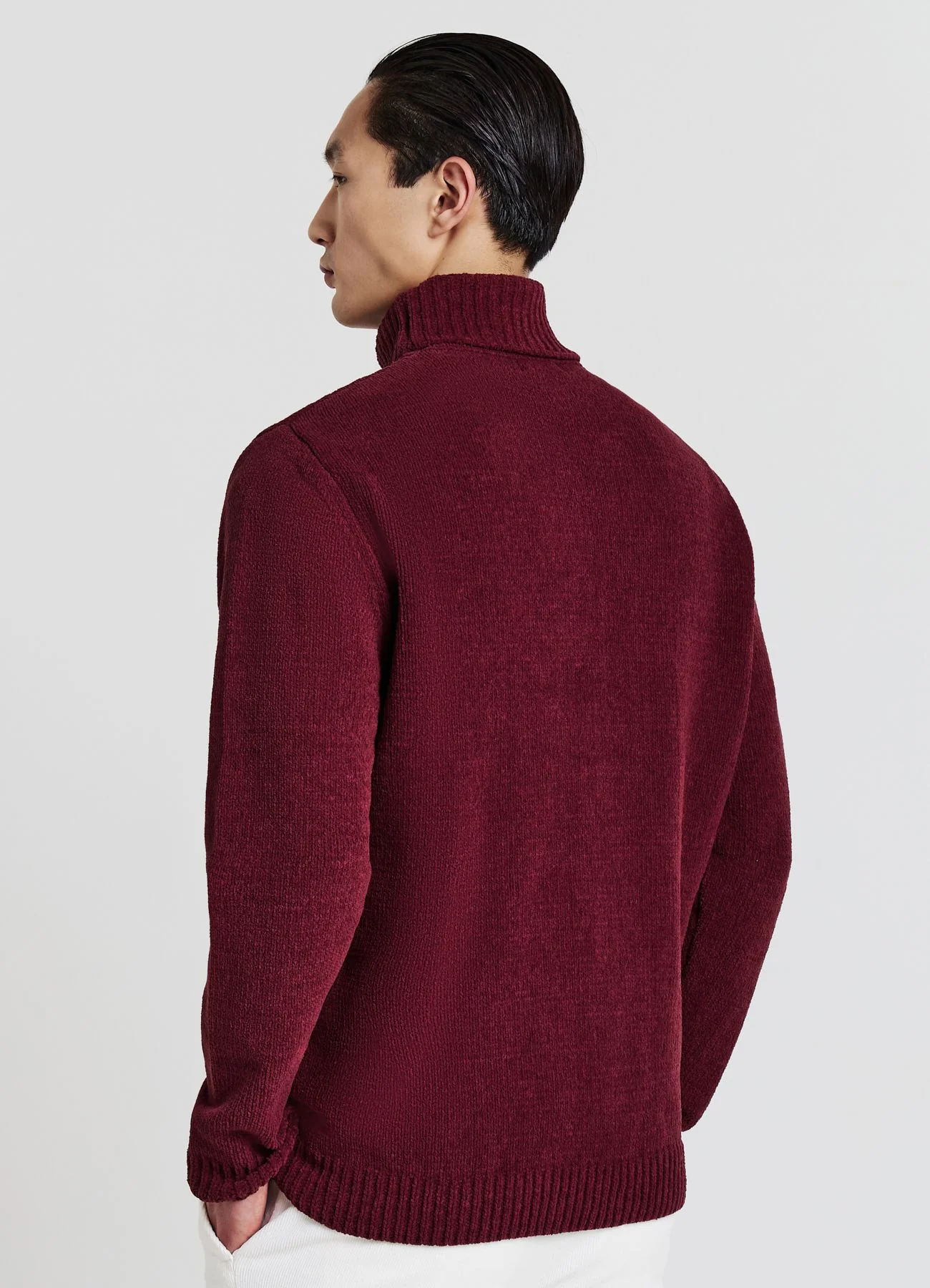 Maglia dolcevita in ciniglia - Image 3