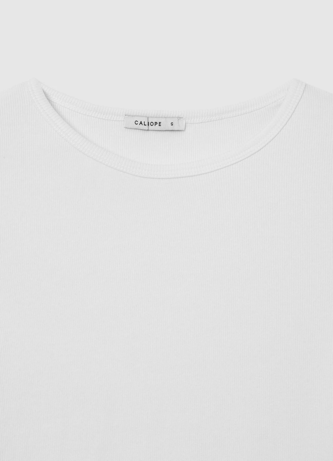 Maglia girocollo a costine - Image 6