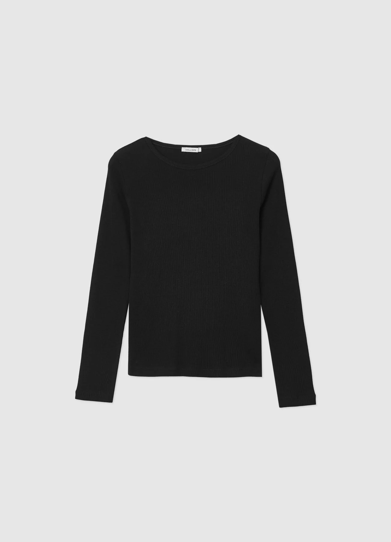 Maglia girocollo a costine - Image 7
