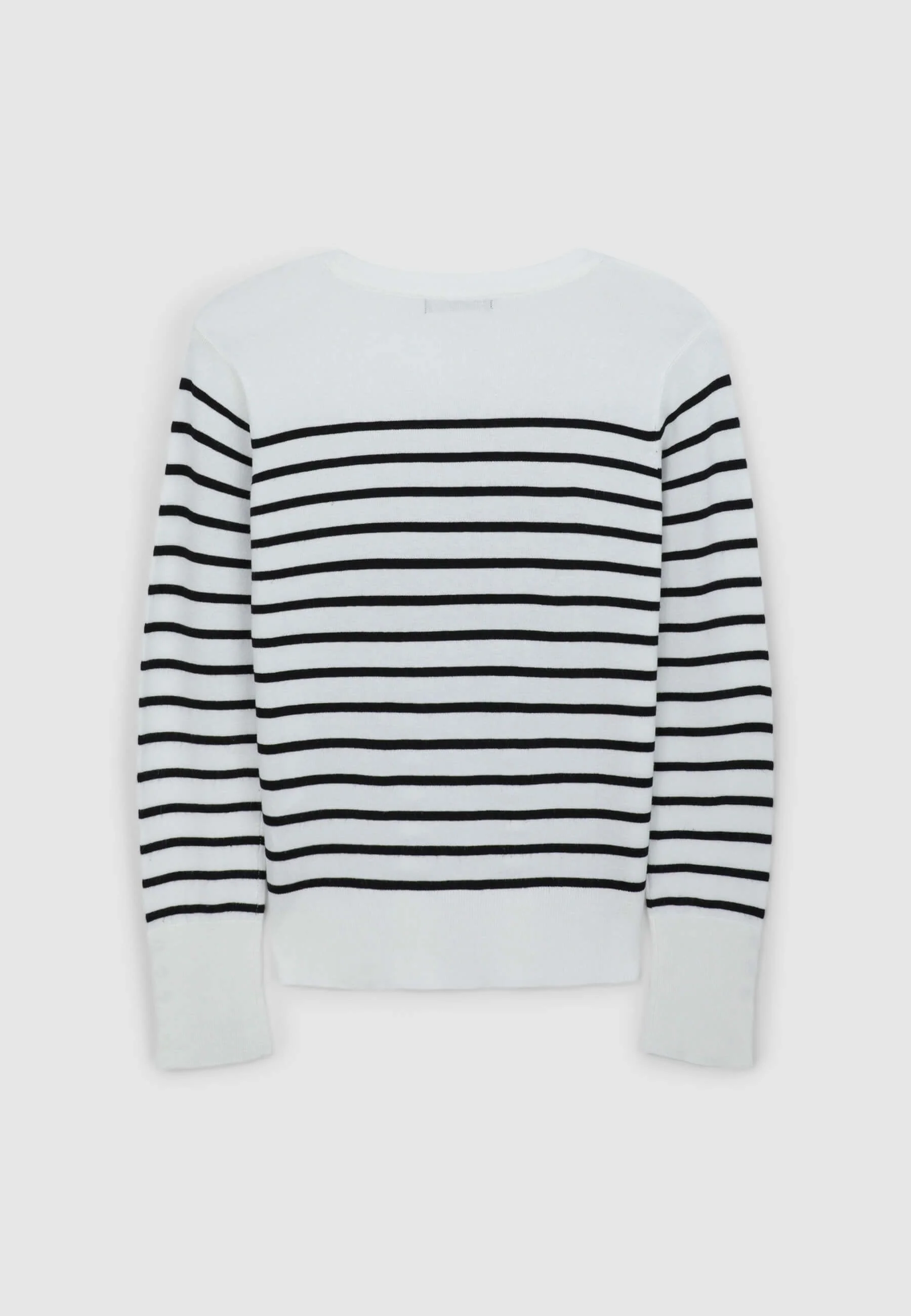 Maglia girocollo a righe - Image 4