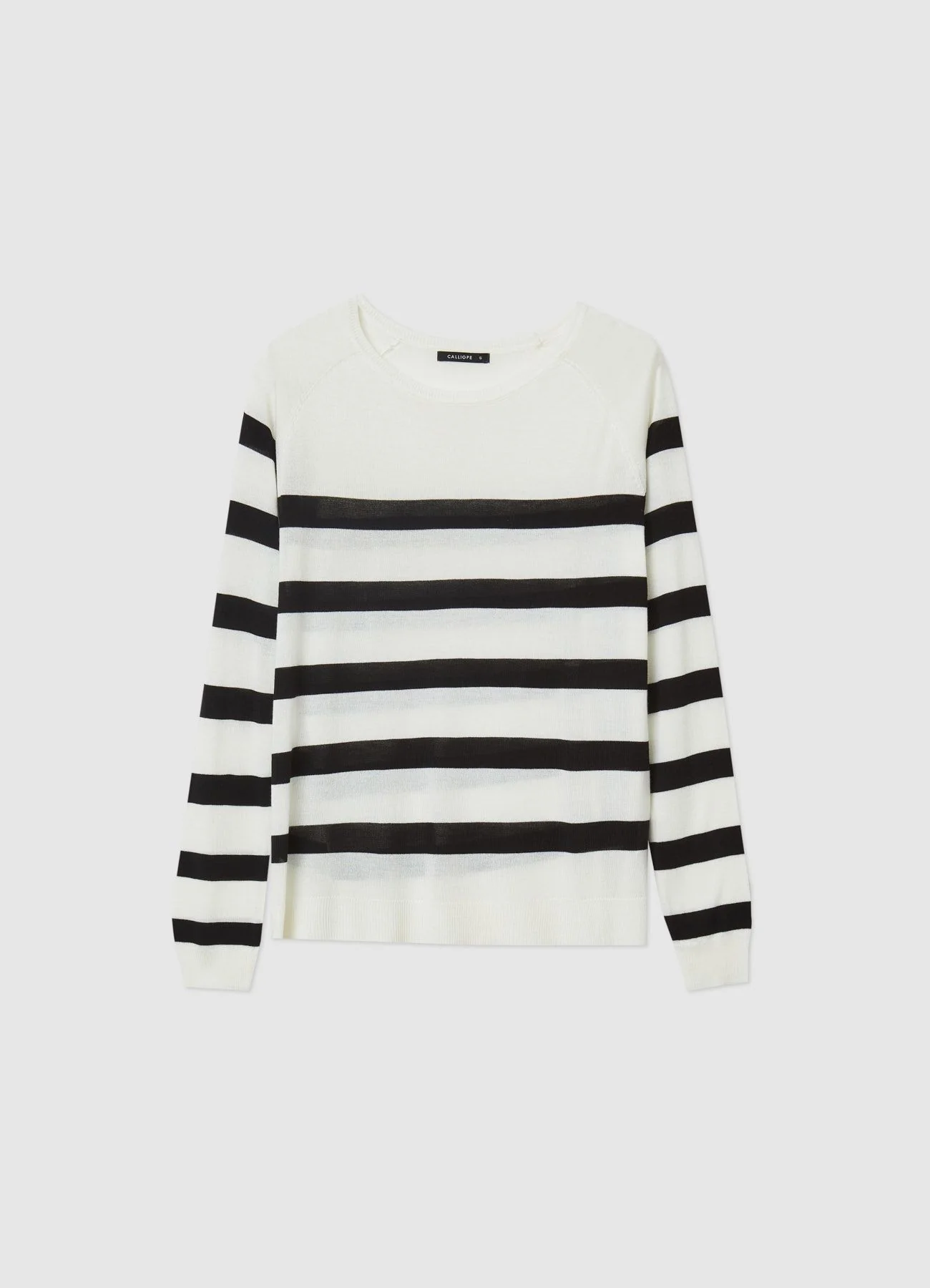 Maglia girocollo a righe - Image 4
