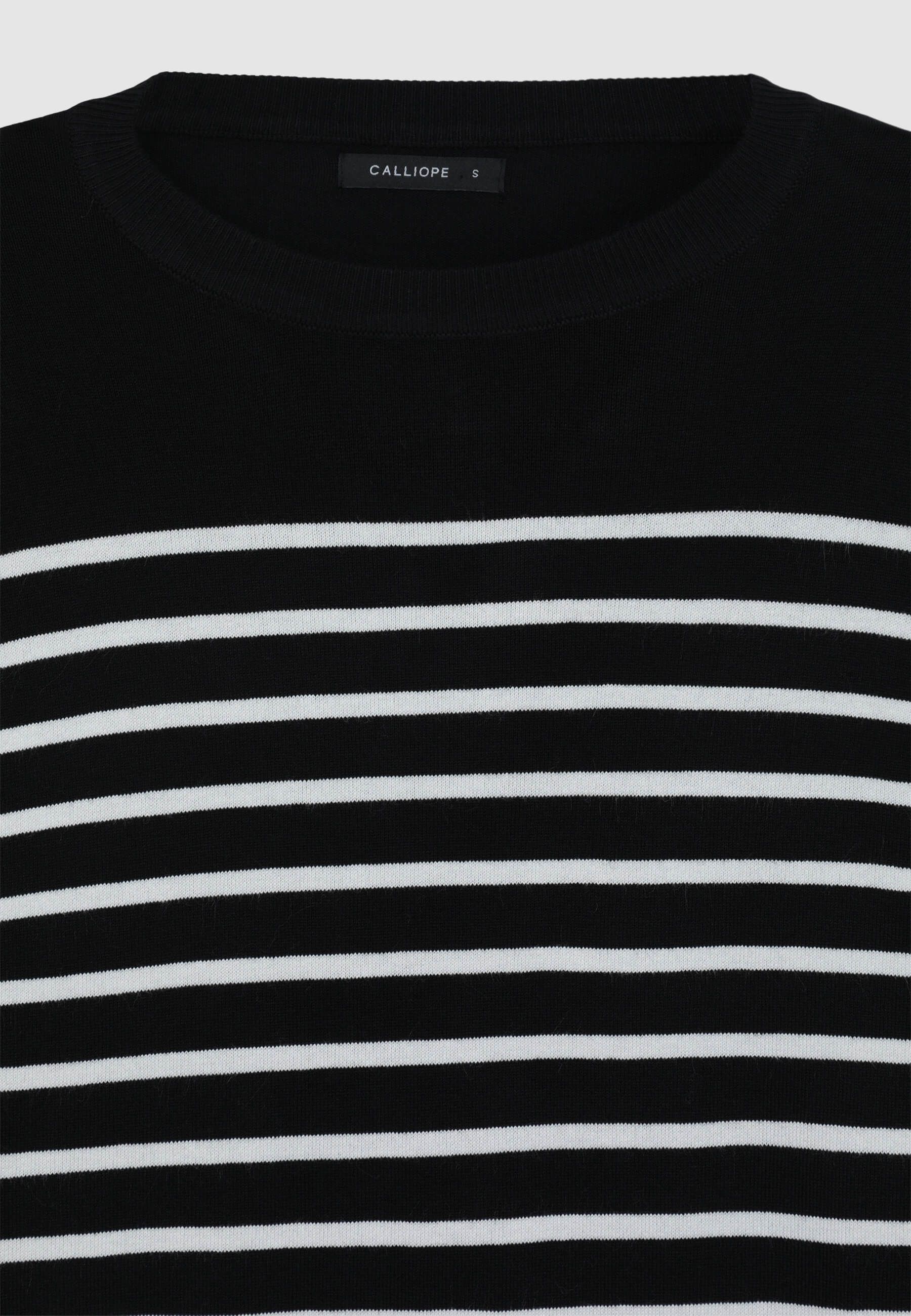 Maglia girocollo a righe - Image 7