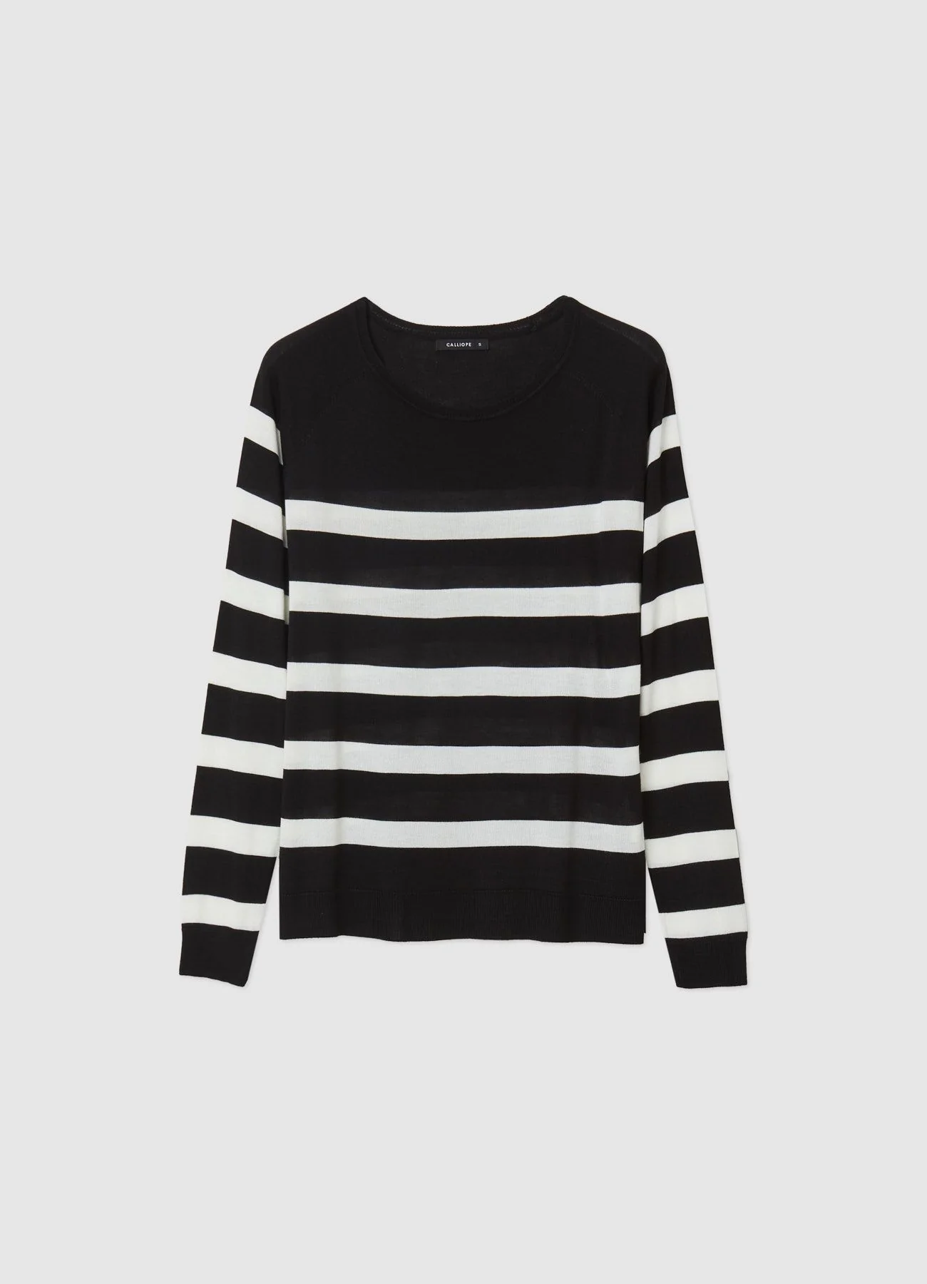 Maglia girocollo a righe - Image 5