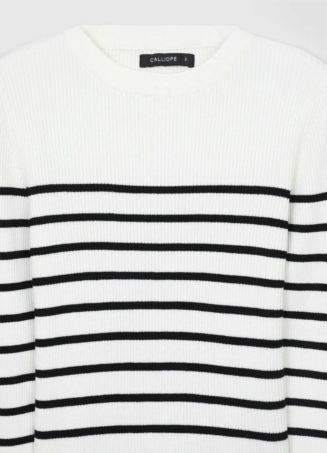 Maglia  girocollo a righe - Image 4