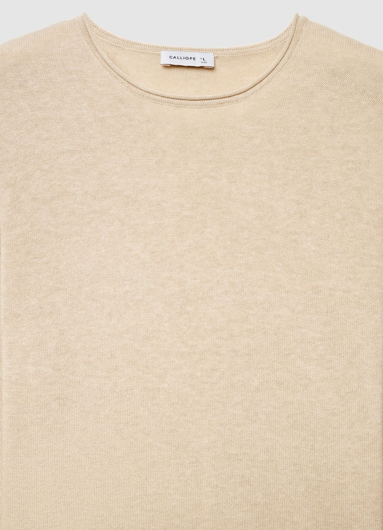 Maglia girocollo a tinta unita - Image 6
