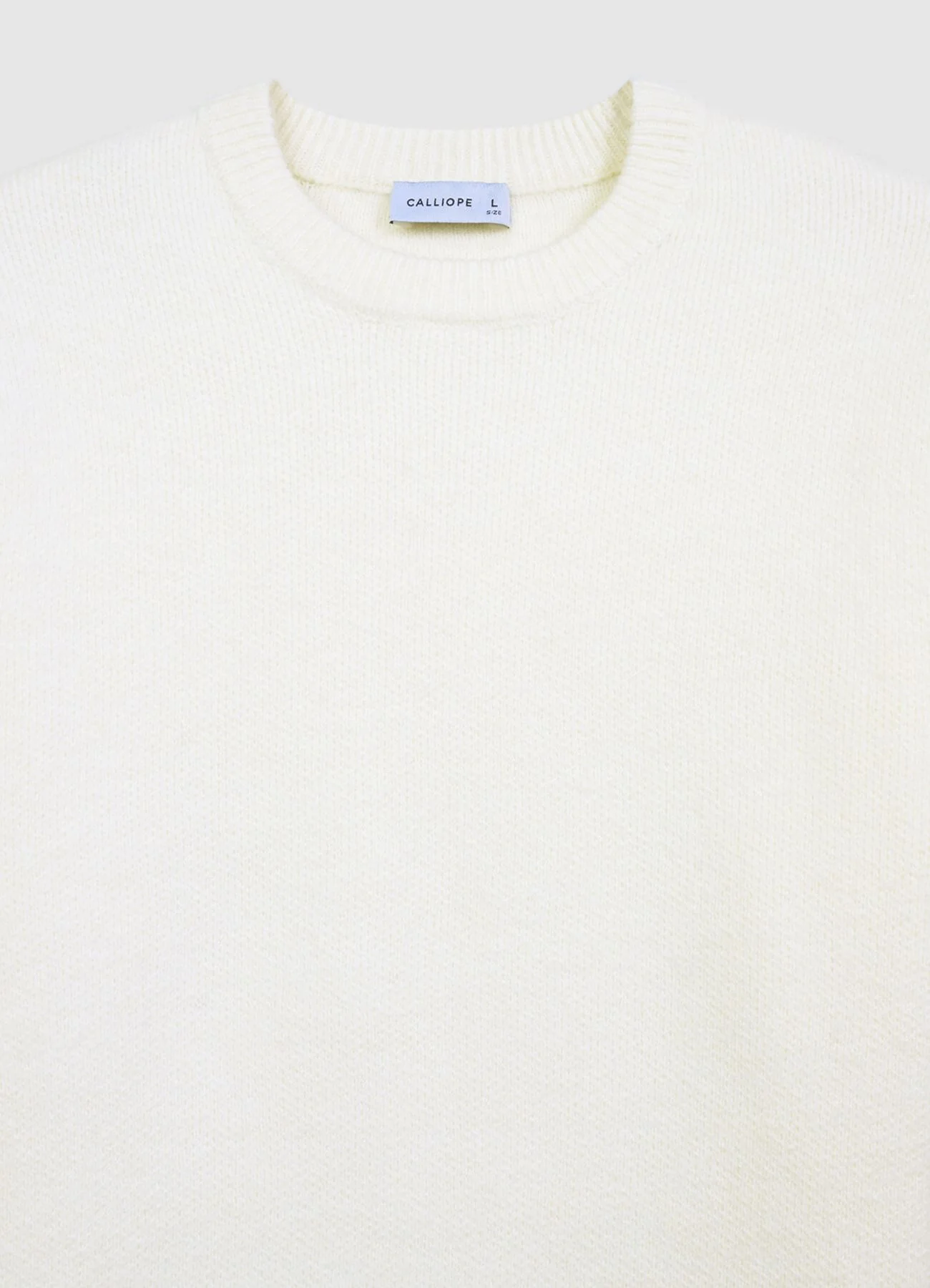 Maglia girocollo a tinta unita - Image 6