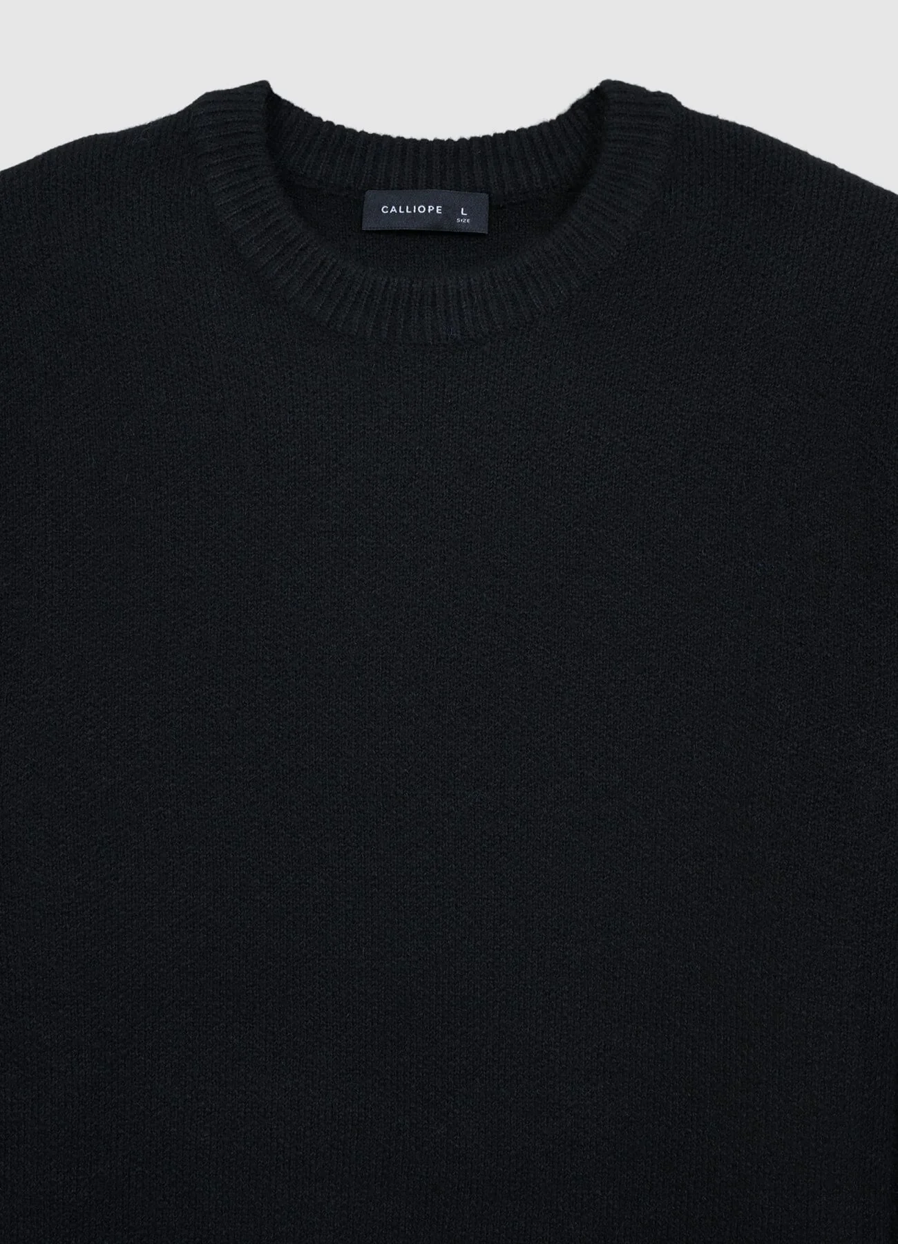 Maglia girocollo a tinta unita - Image 5
