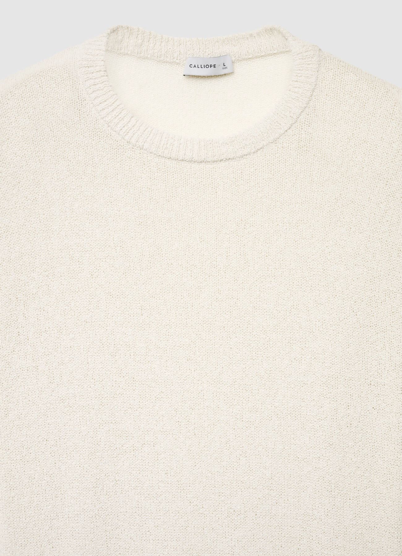 Maglia girocollo a tinta unita - Image 4
