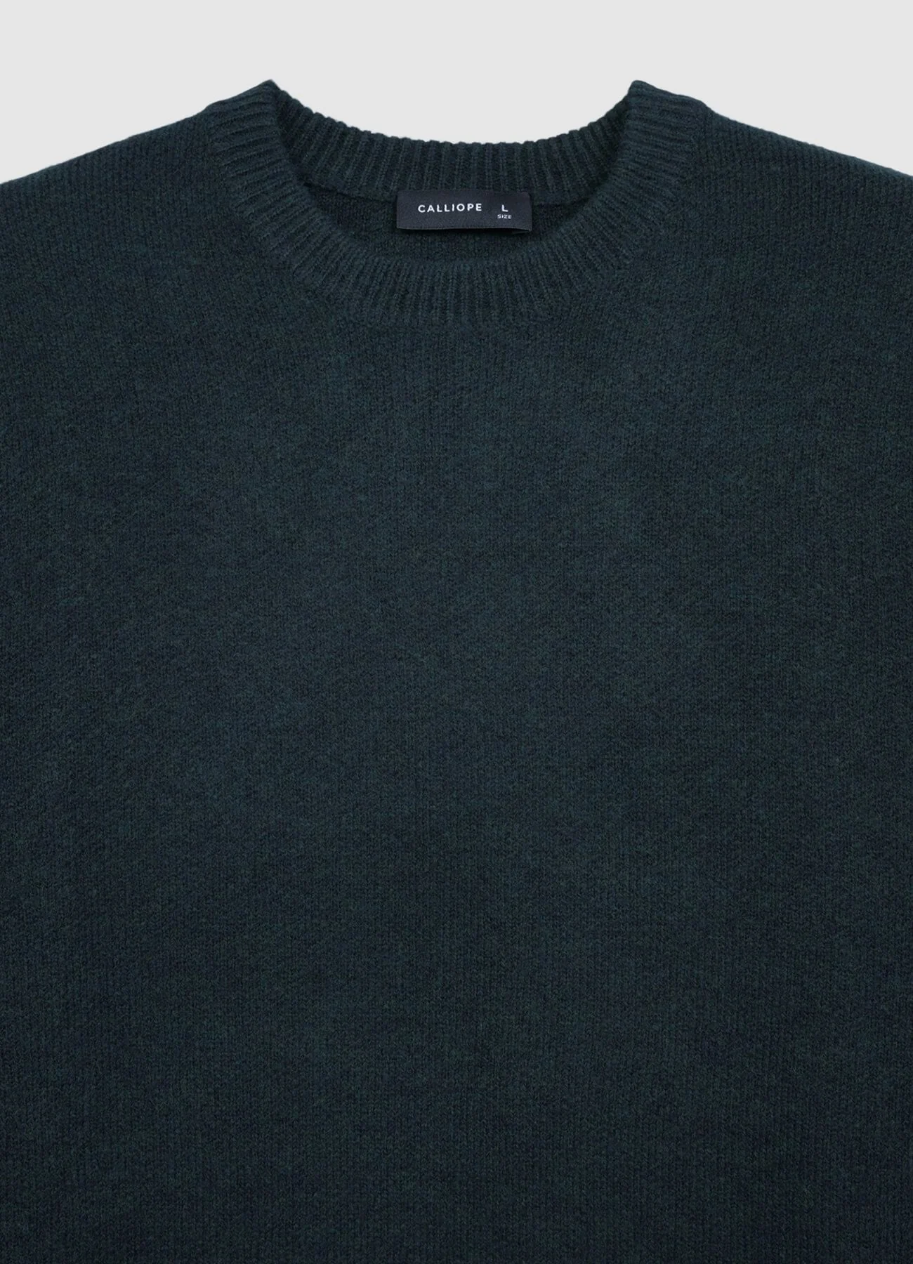 Maglia girocollo a tinta unita - Image 5