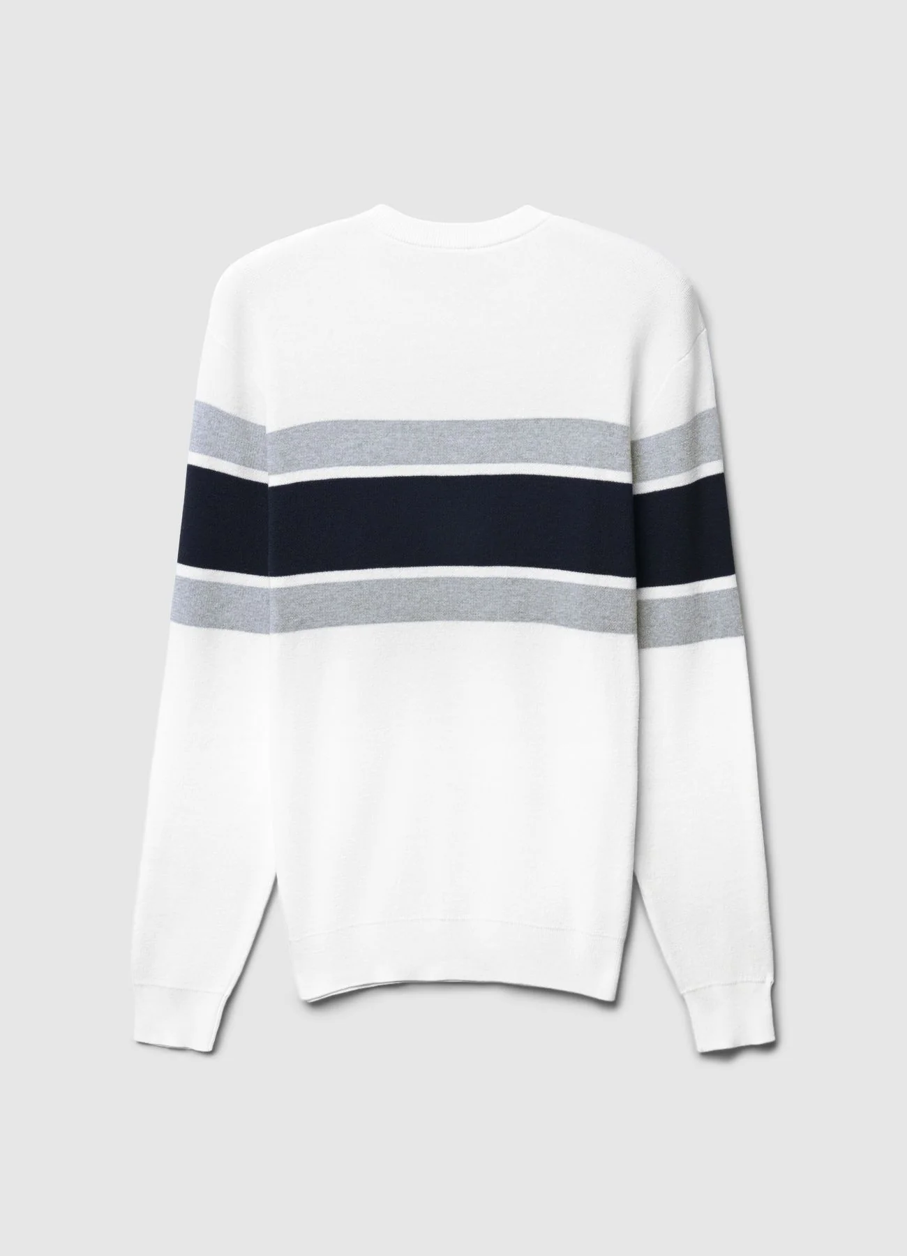 Maglia girocollo con bande - Image 5
