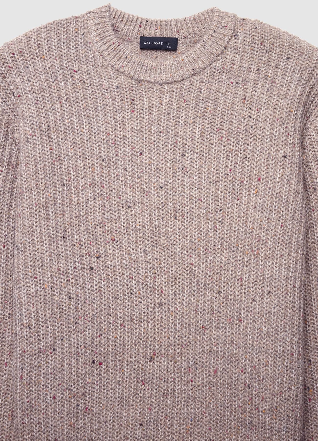 Maglia girocollo con lavorazione a coste - Image 6