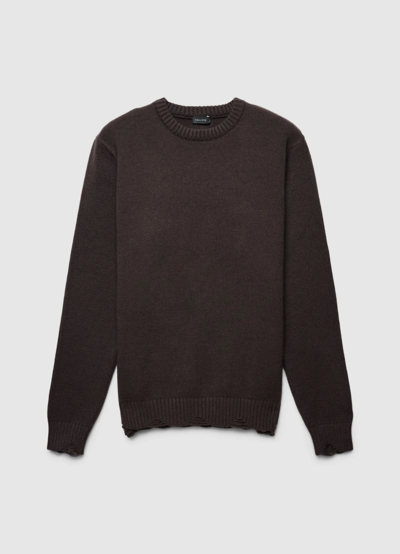 Maglia girocollo con strappi - Image 5