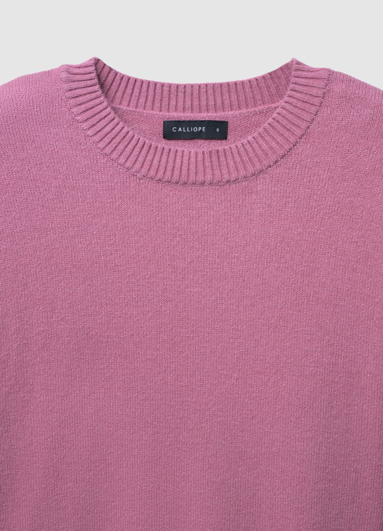 Maglia girocollo con taglio vivo - Image 6