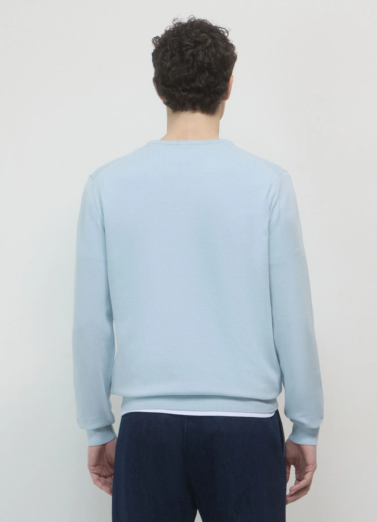 Maglia girocollo cotone - Image 3