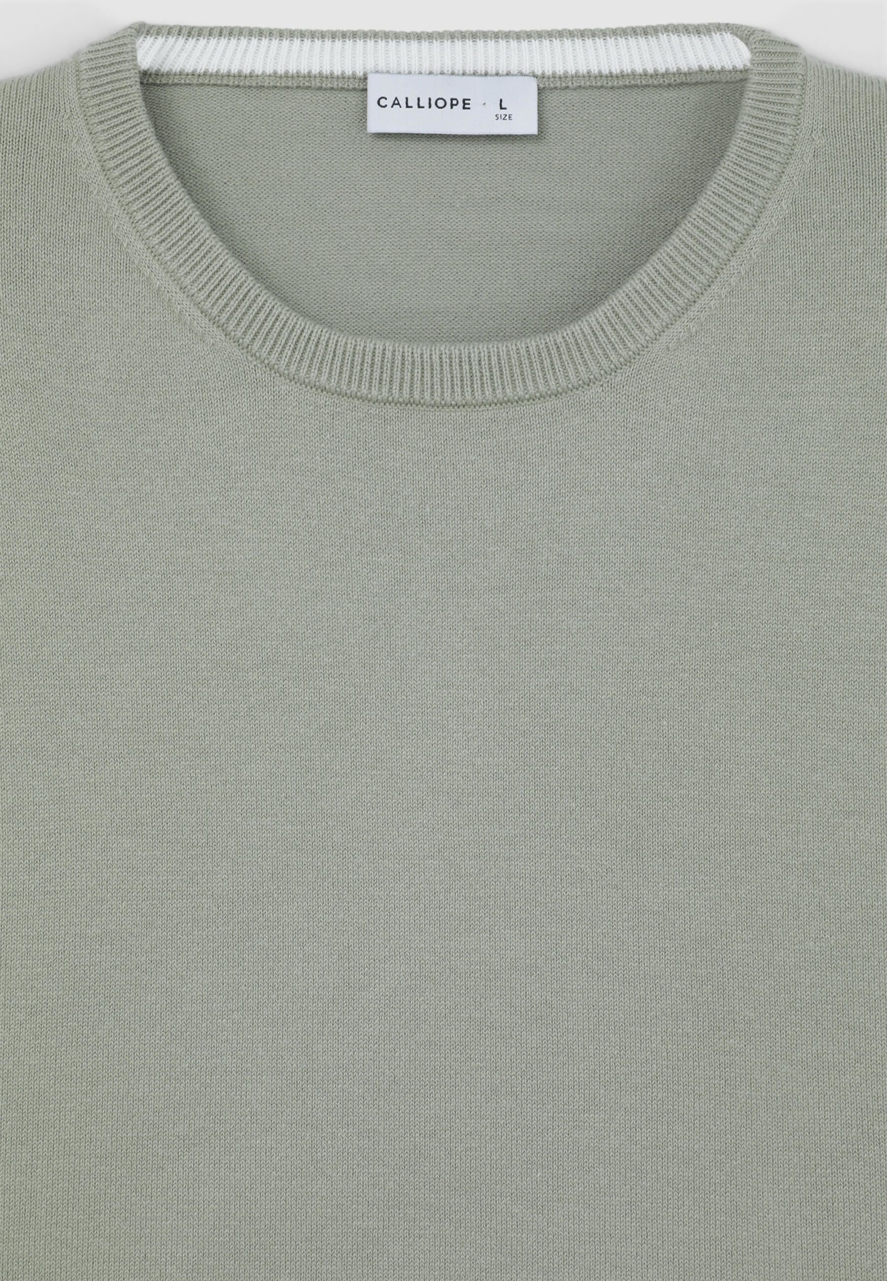 Maglia girocollo cotone - Image 4
