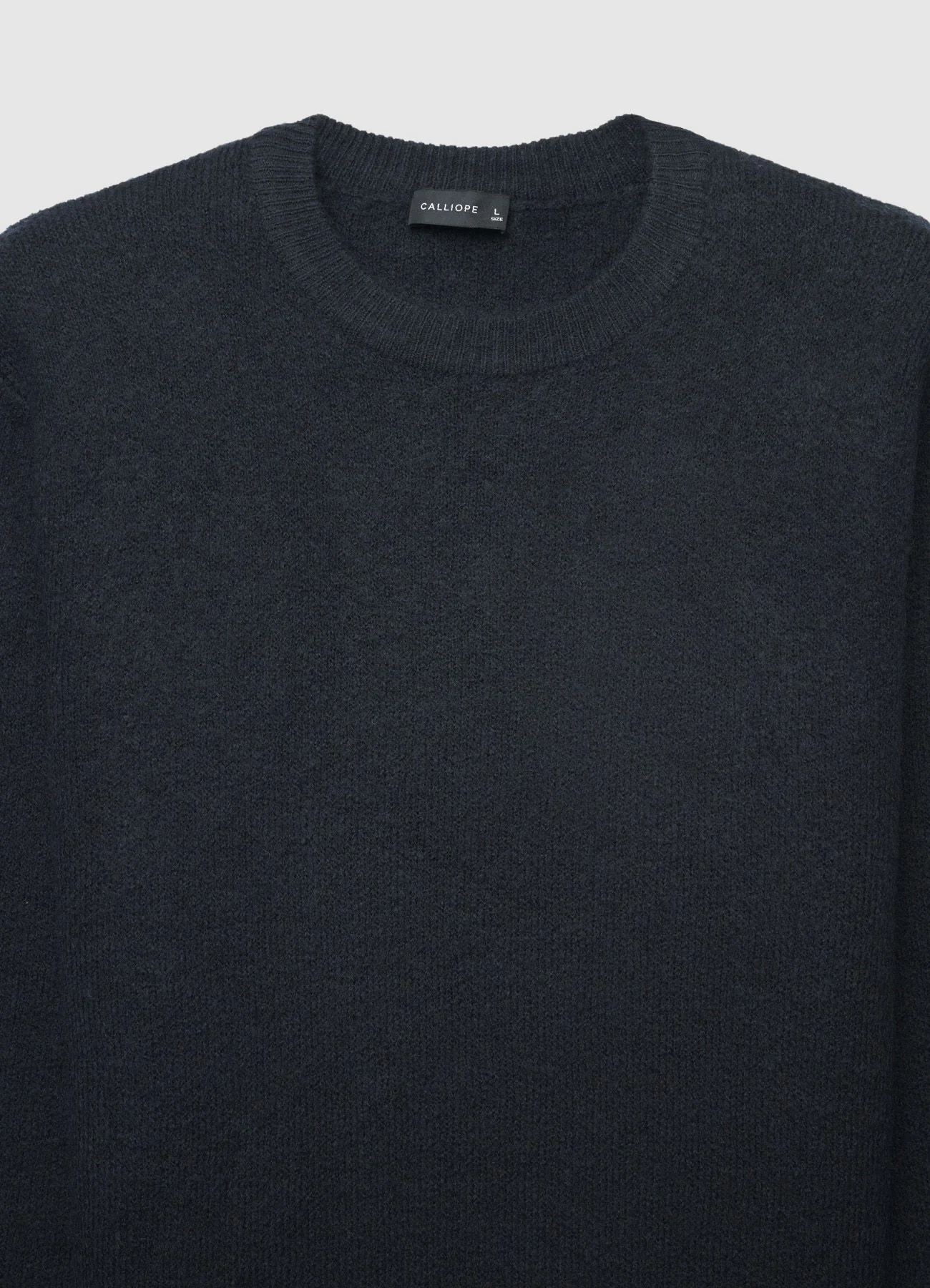 Maglia girocollo in maglia pelosa - Image 6