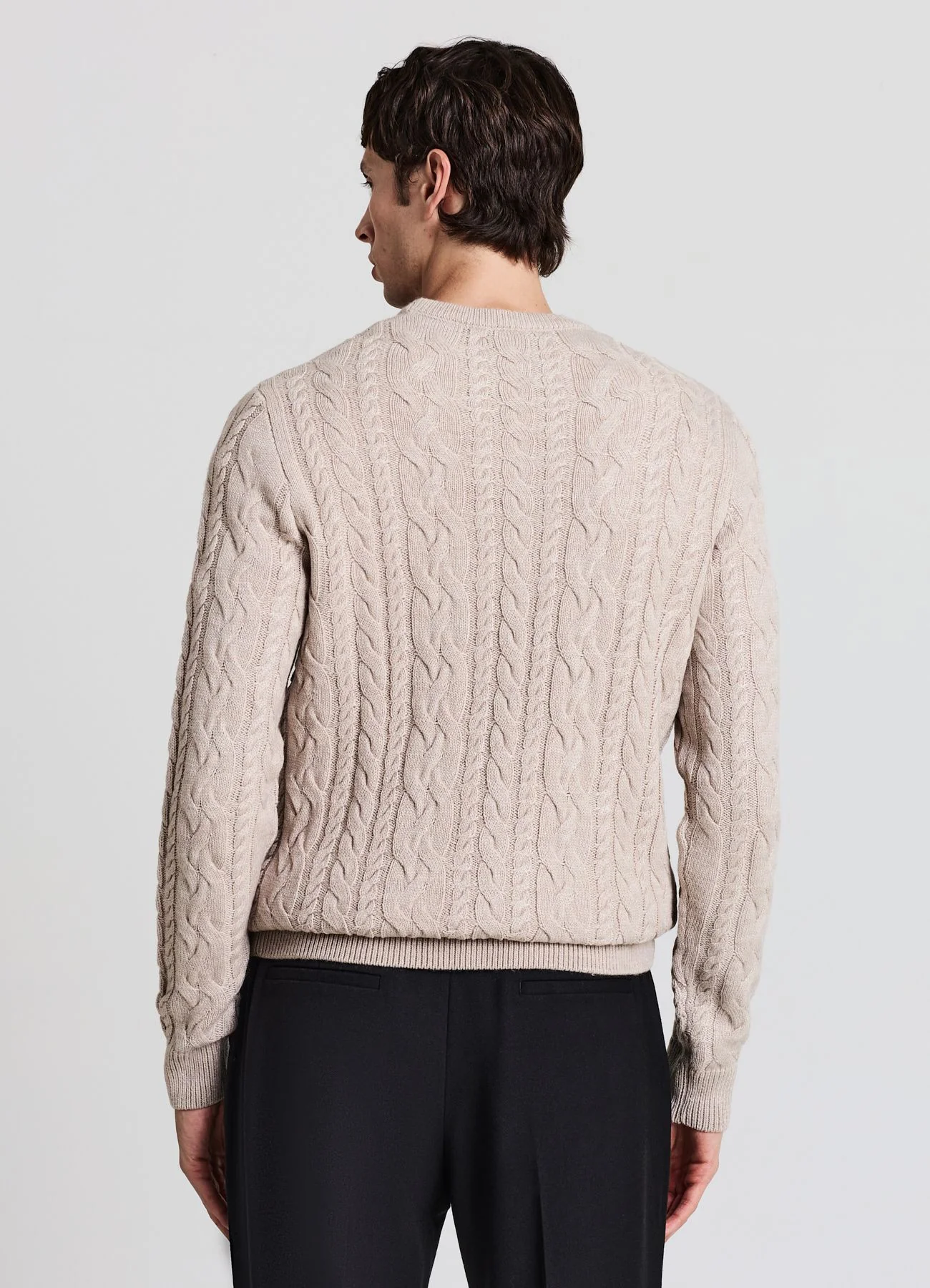 Maglia girocollo trecce - Image 2