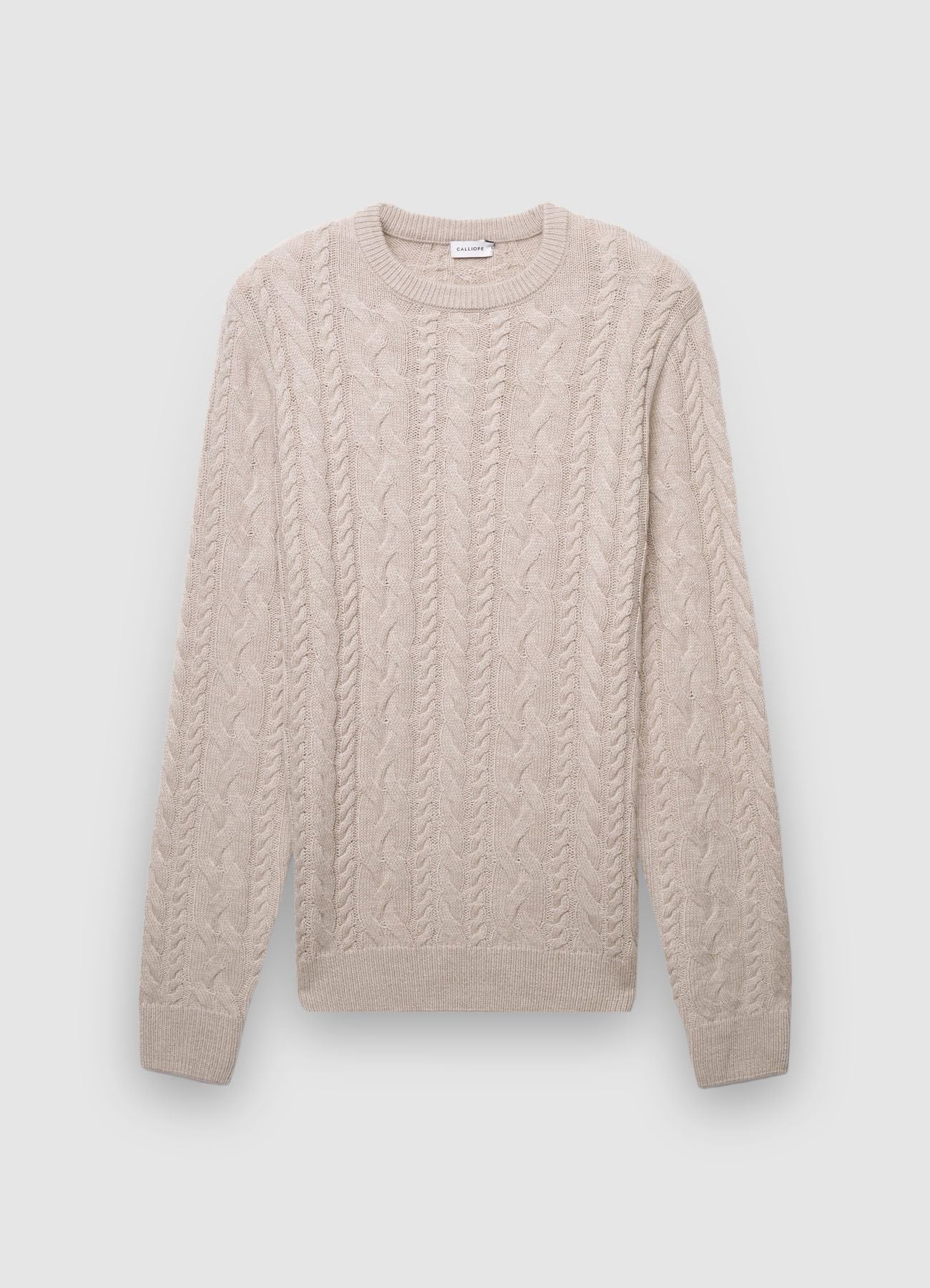 Maglia girocollo trecce - Image 4