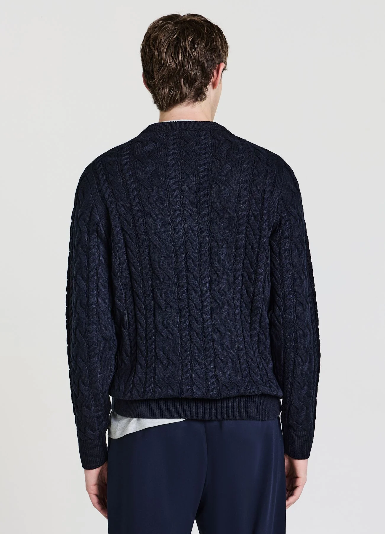 Maglia girocollo trecce - Image 2