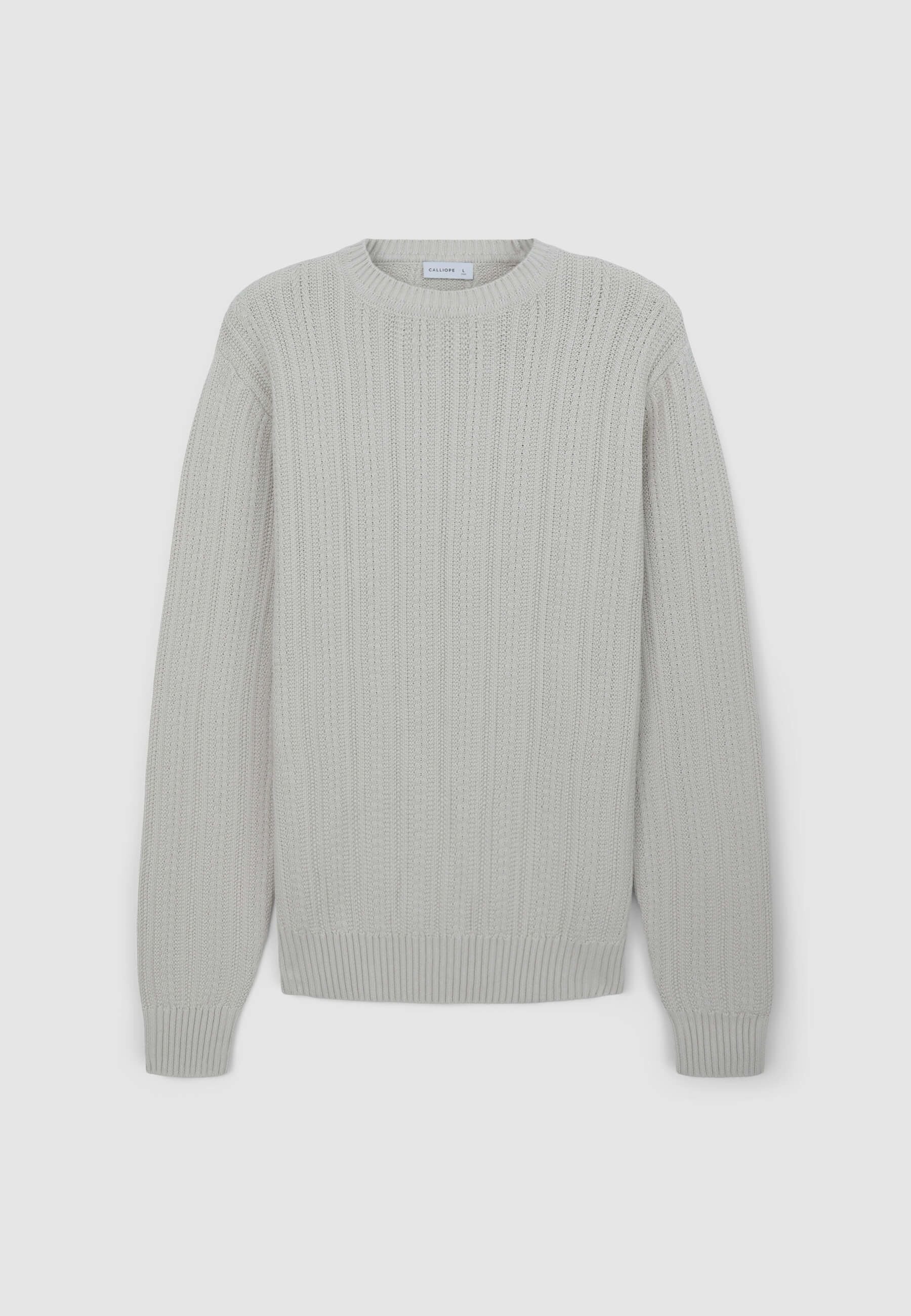 Maglia girocollo trecce - Image 7