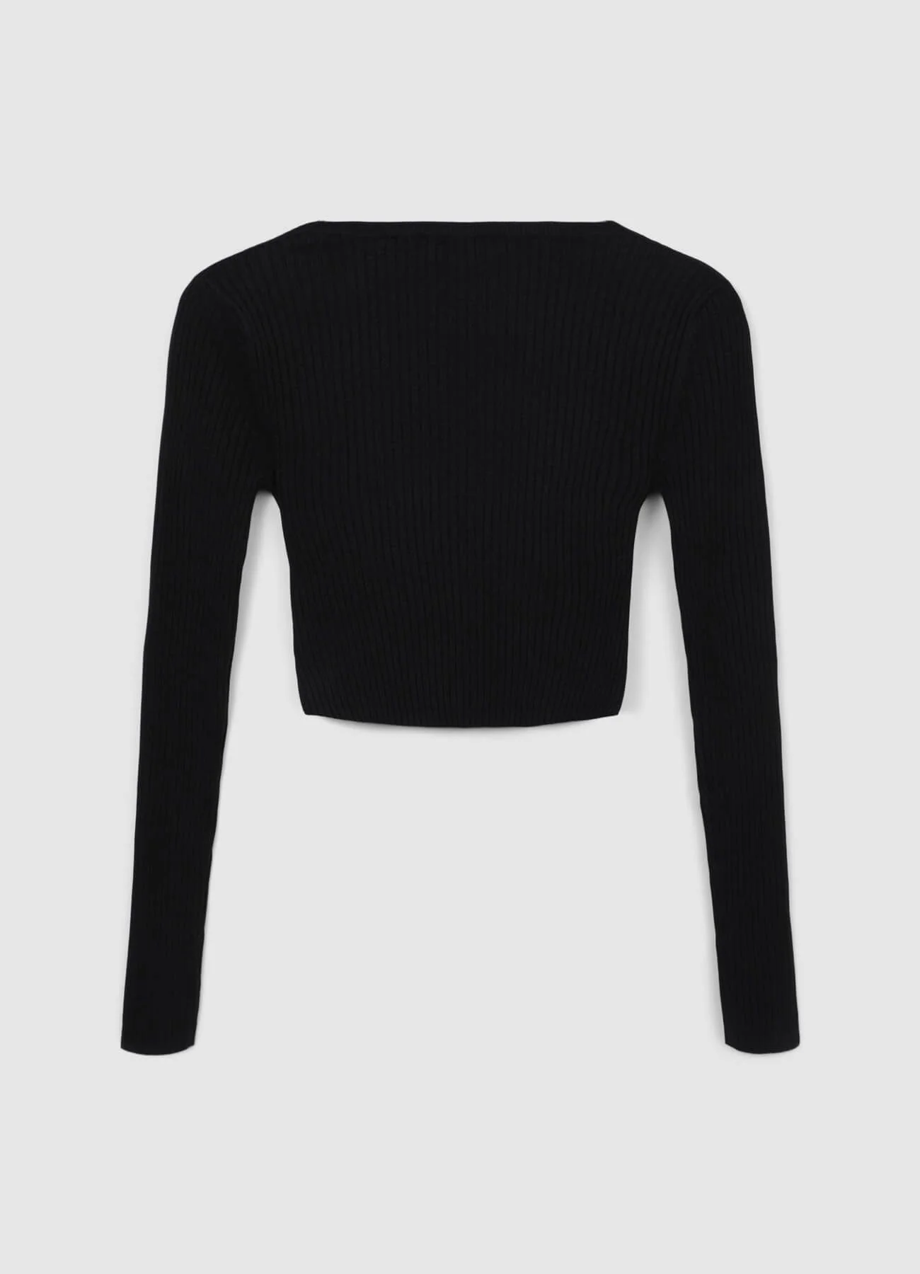Maglia incrociata a costine - Image 6