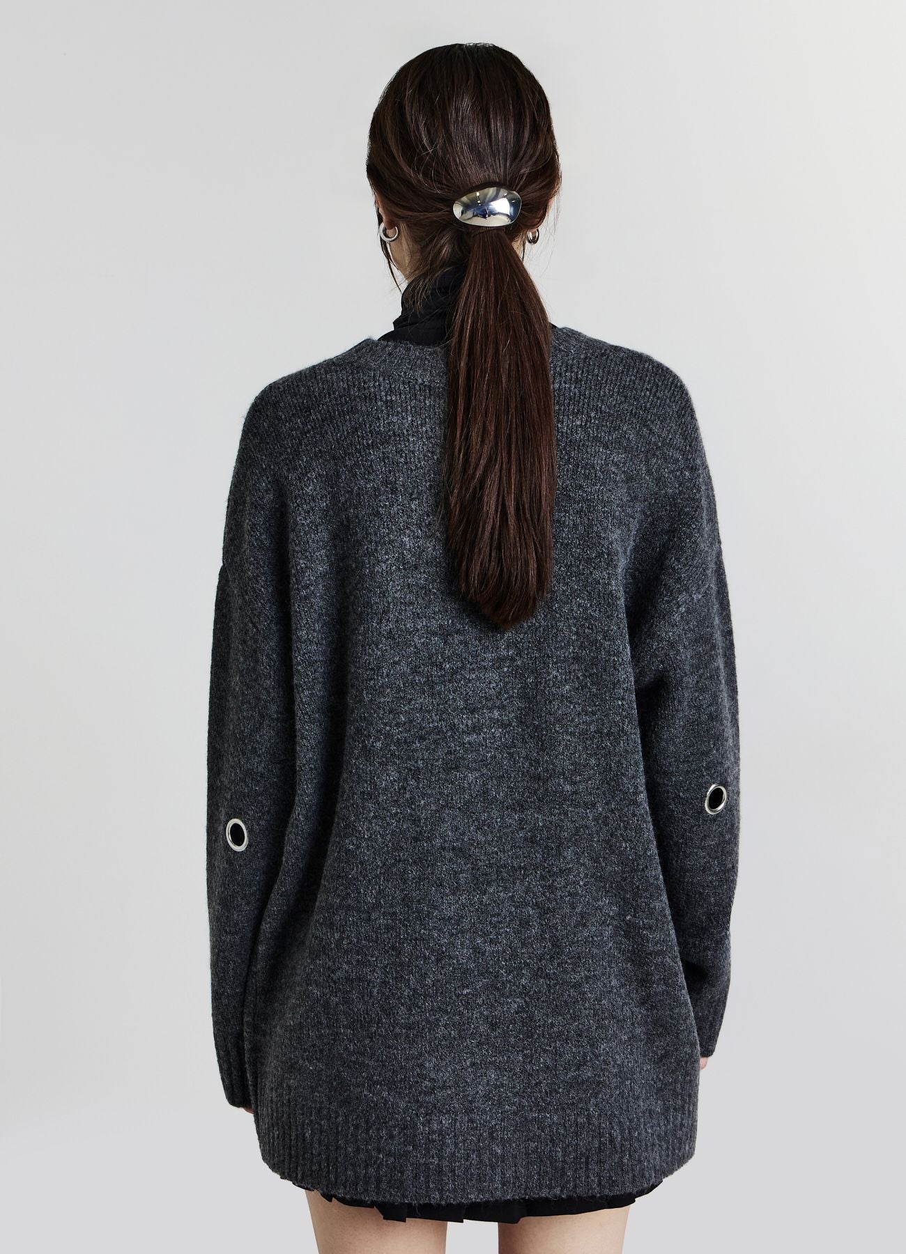 Maglia oversize con applicazioni - Image 2