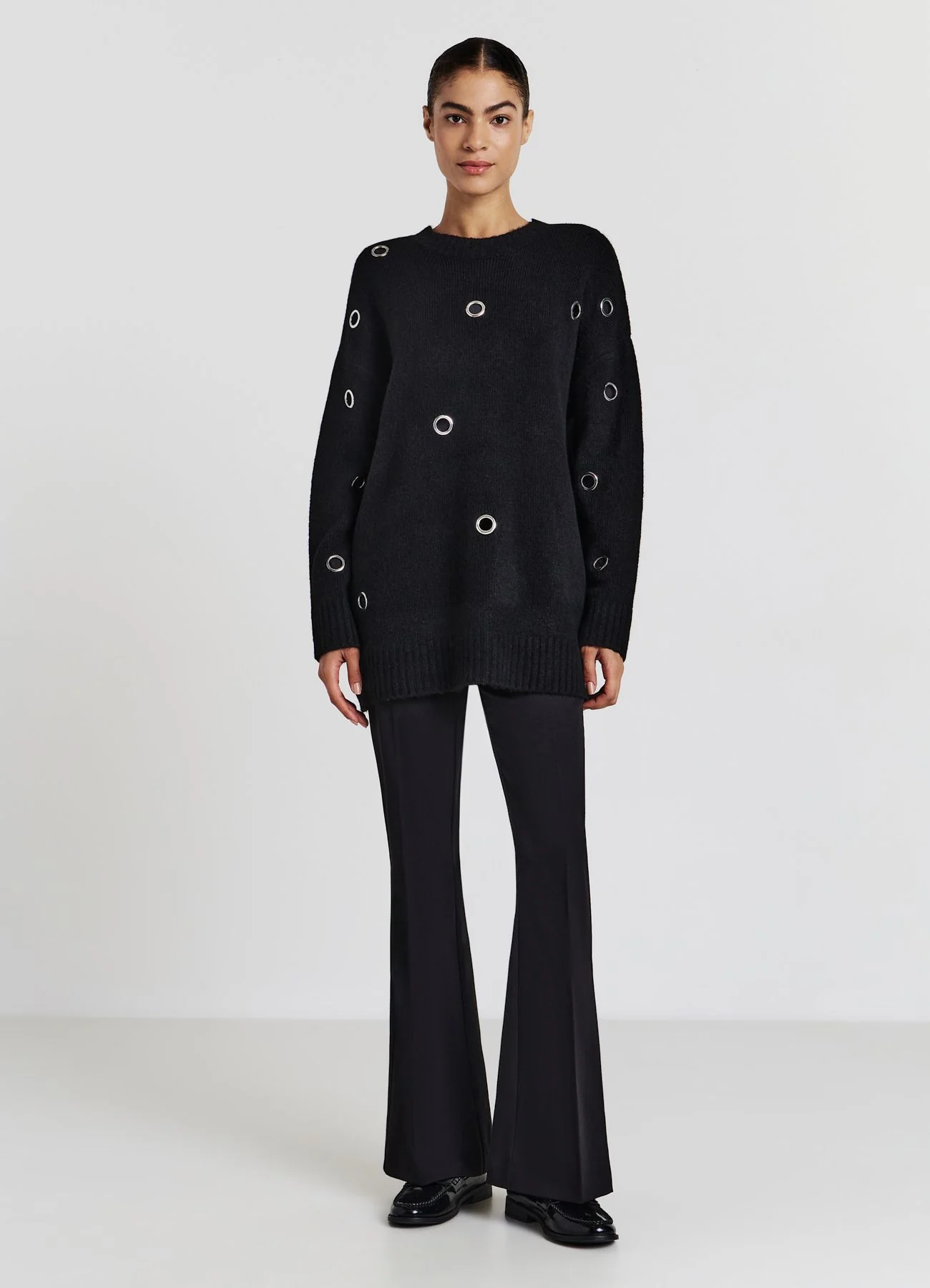 Maglia oversize con applicazioni - Image 2