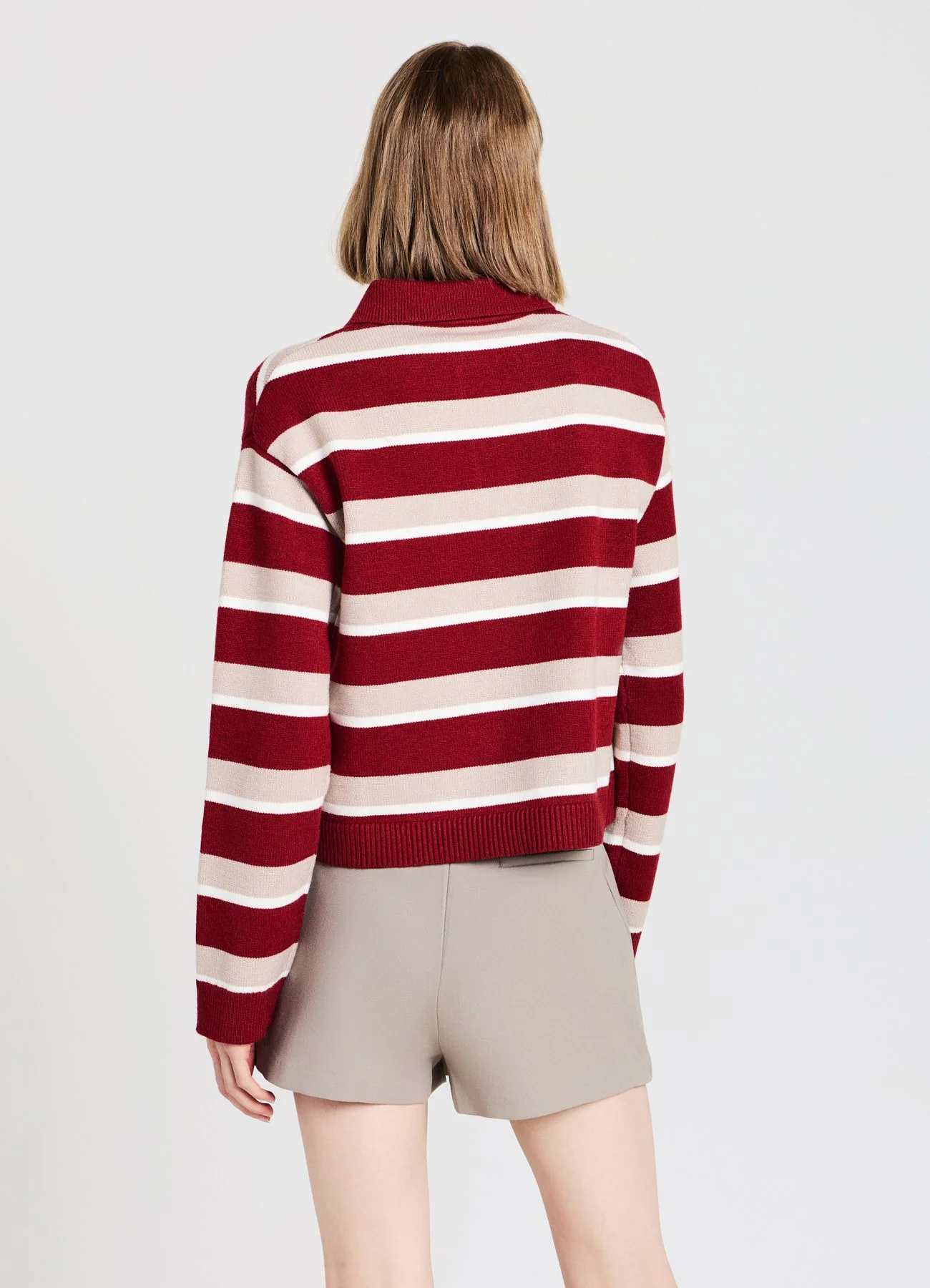 Maglia polo a righe - Image 2